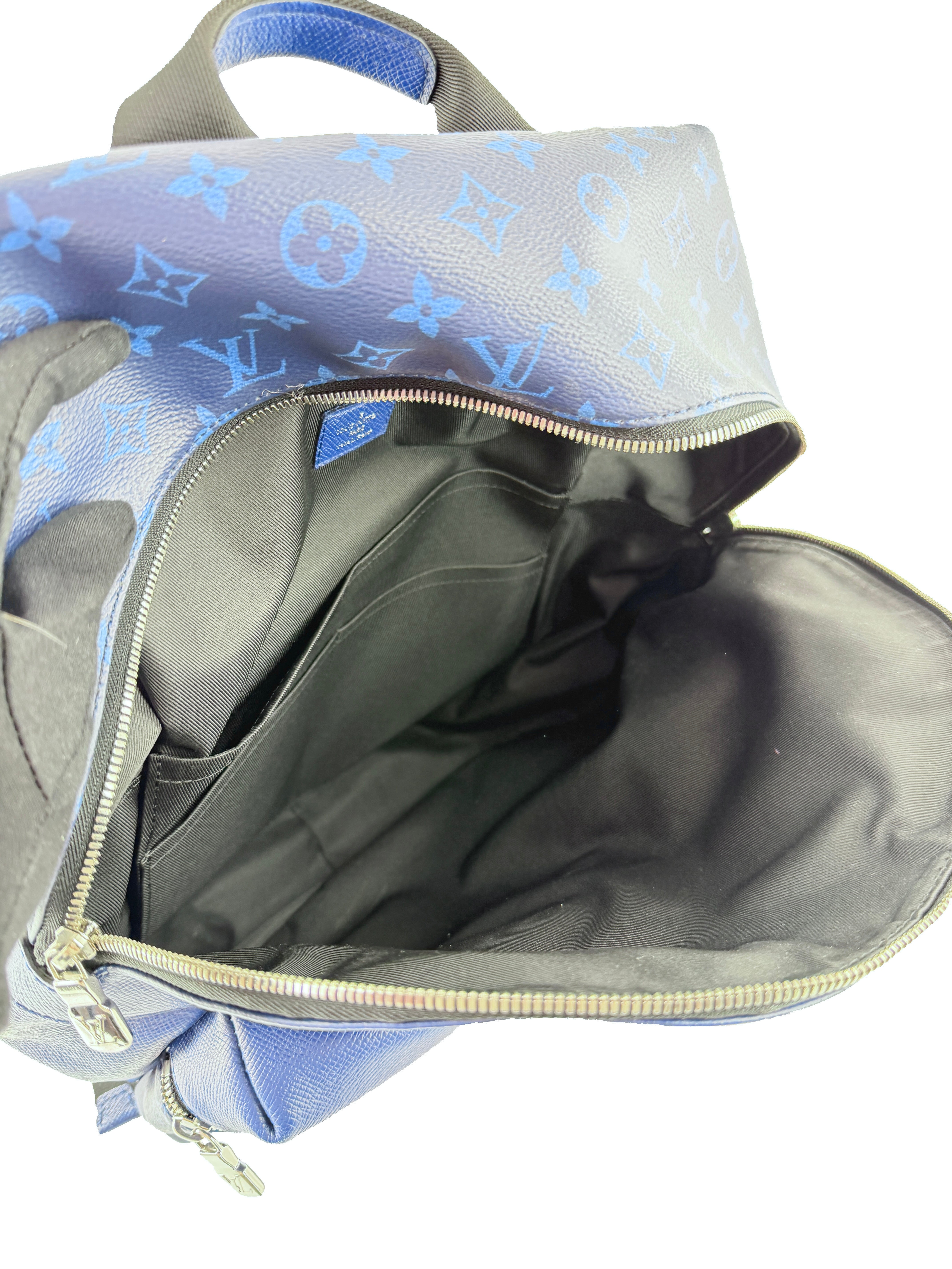 Louis Vuitton monogram Discovery PM backpack Cobalt TF0241