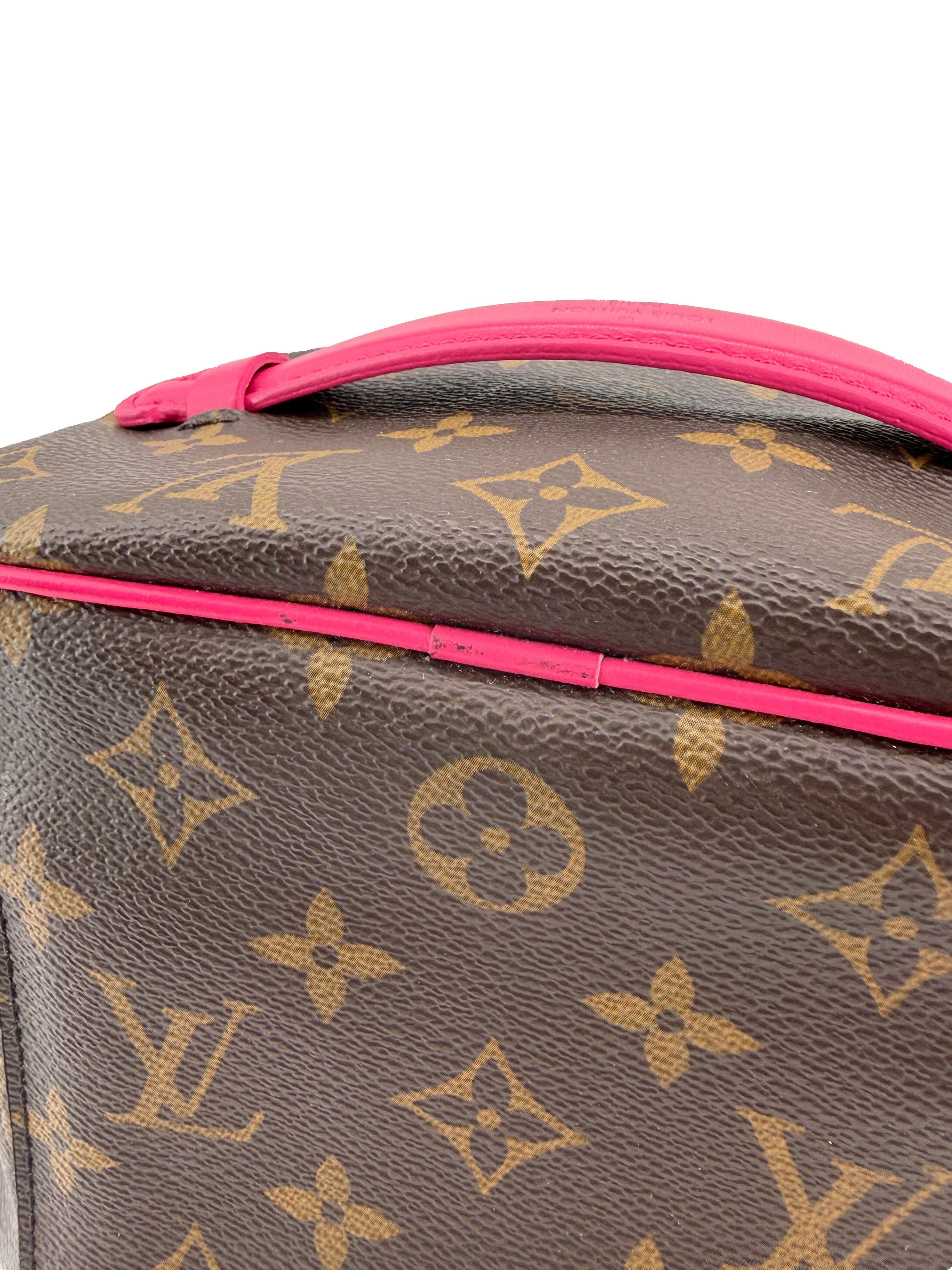 Louis Vuitton monogram pink Nice mini vanity NFC