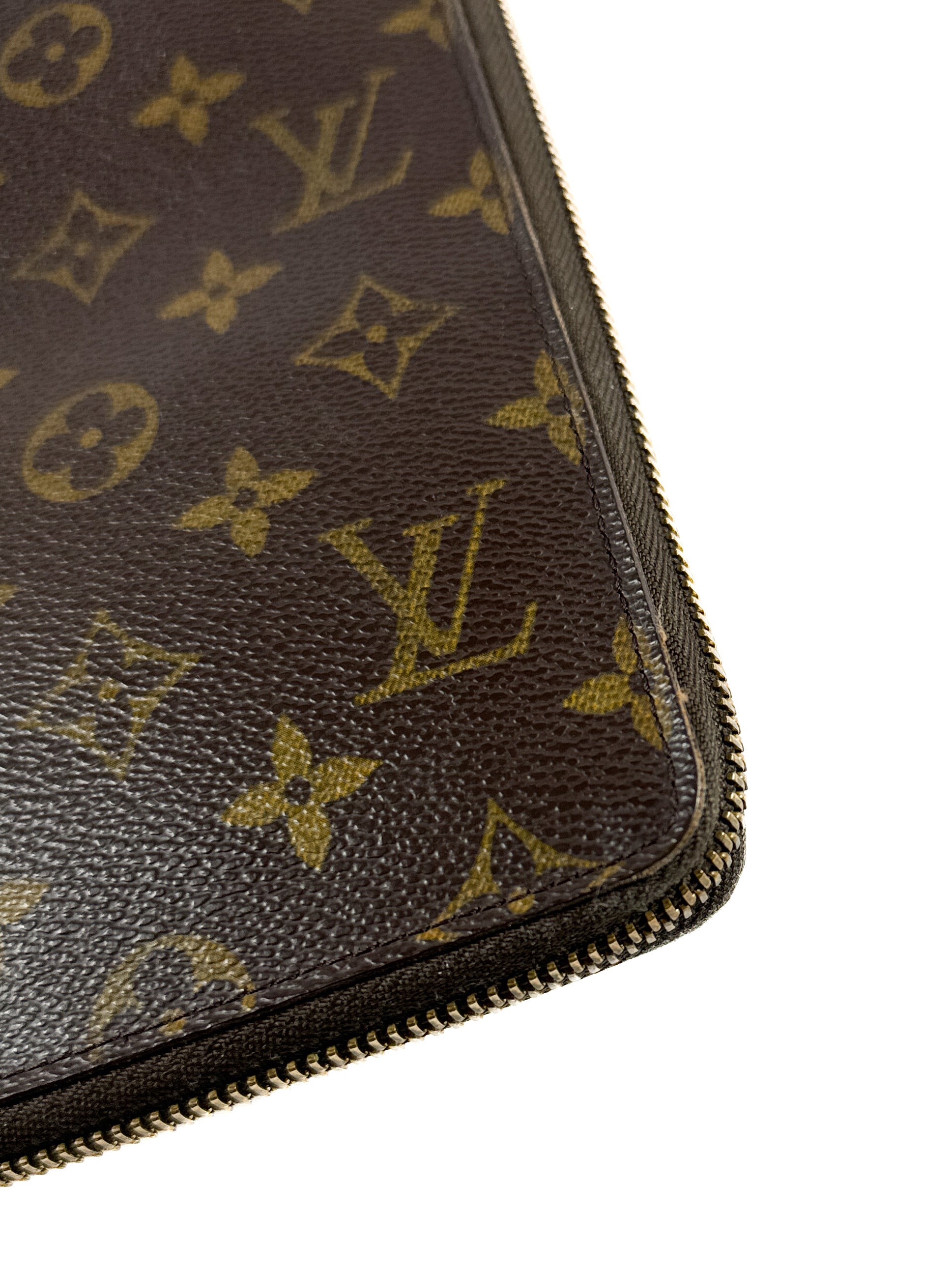 Louis Vuitton monogram vintage organizer de voyage travel wallet MI1917