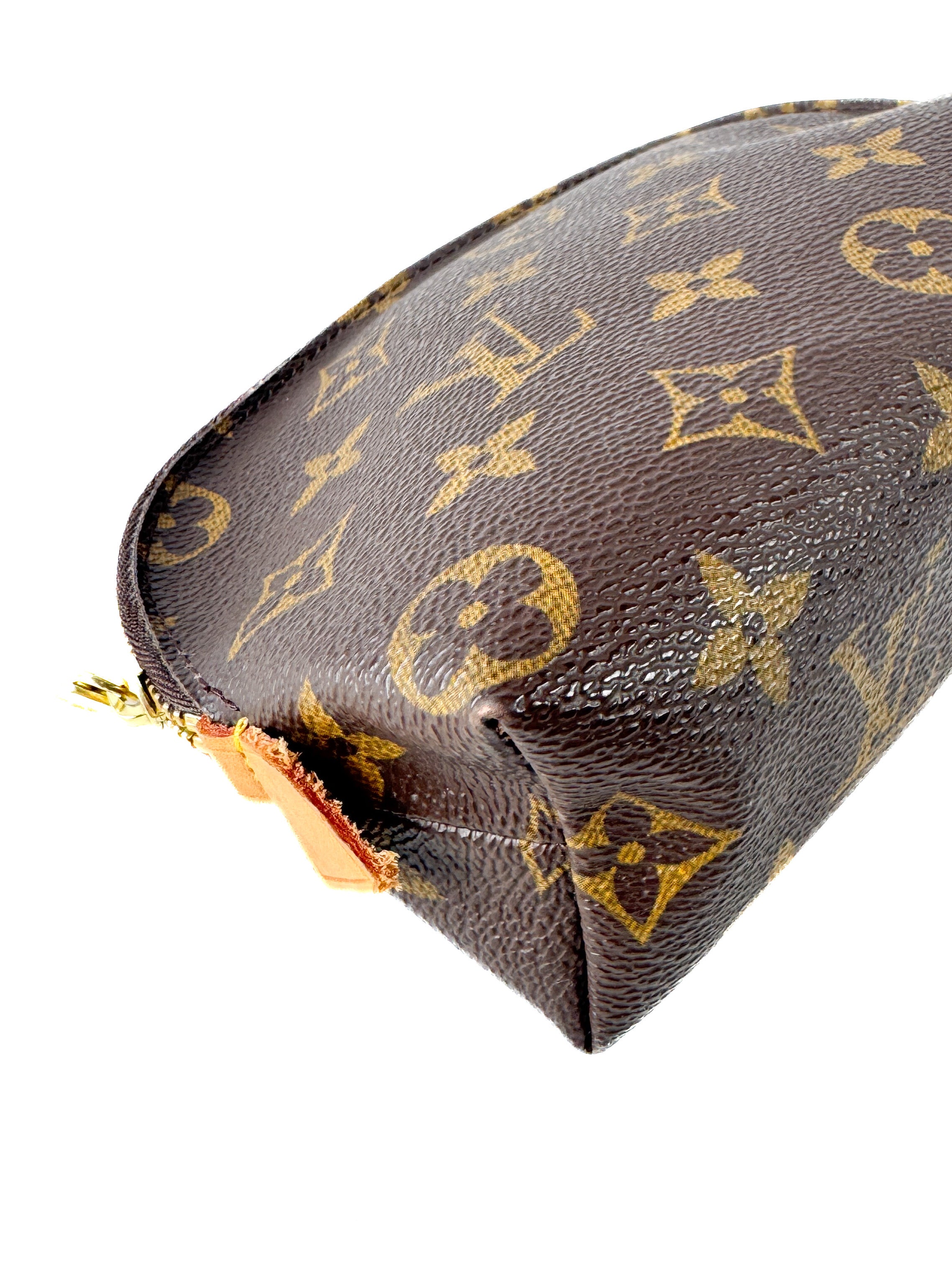 Louis Vuitton monogram cosmetic zip pouch