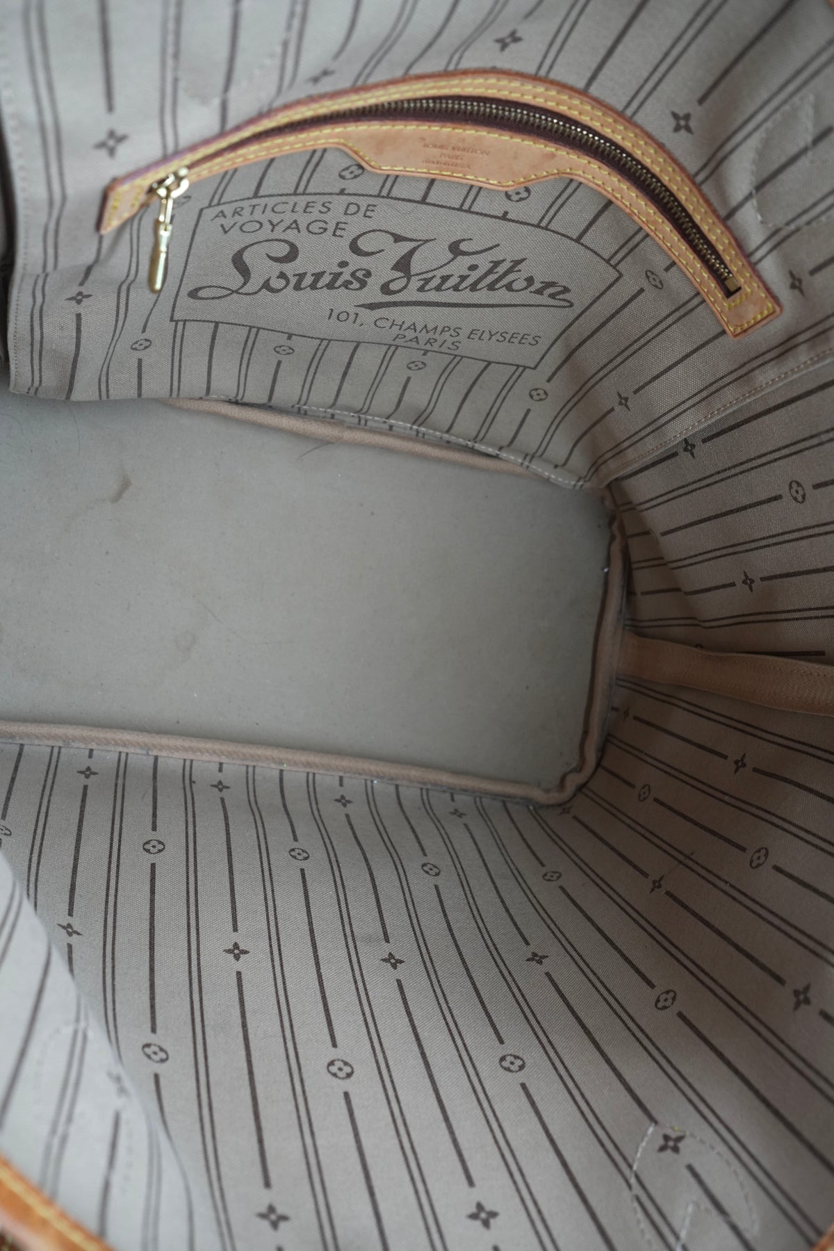 Louis Vuitton monogram Neverfull MM SD2151
