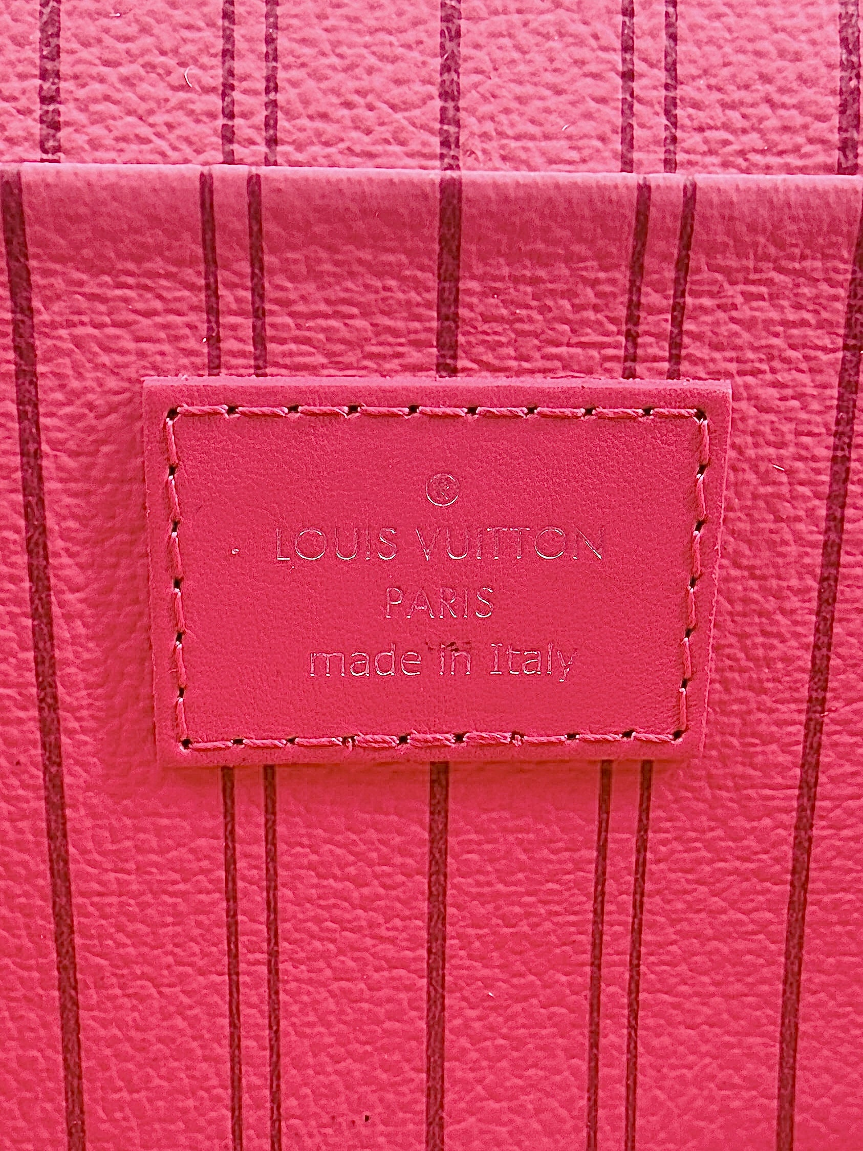 Louis Vuitton monogram pink Nice mini vanity NFC