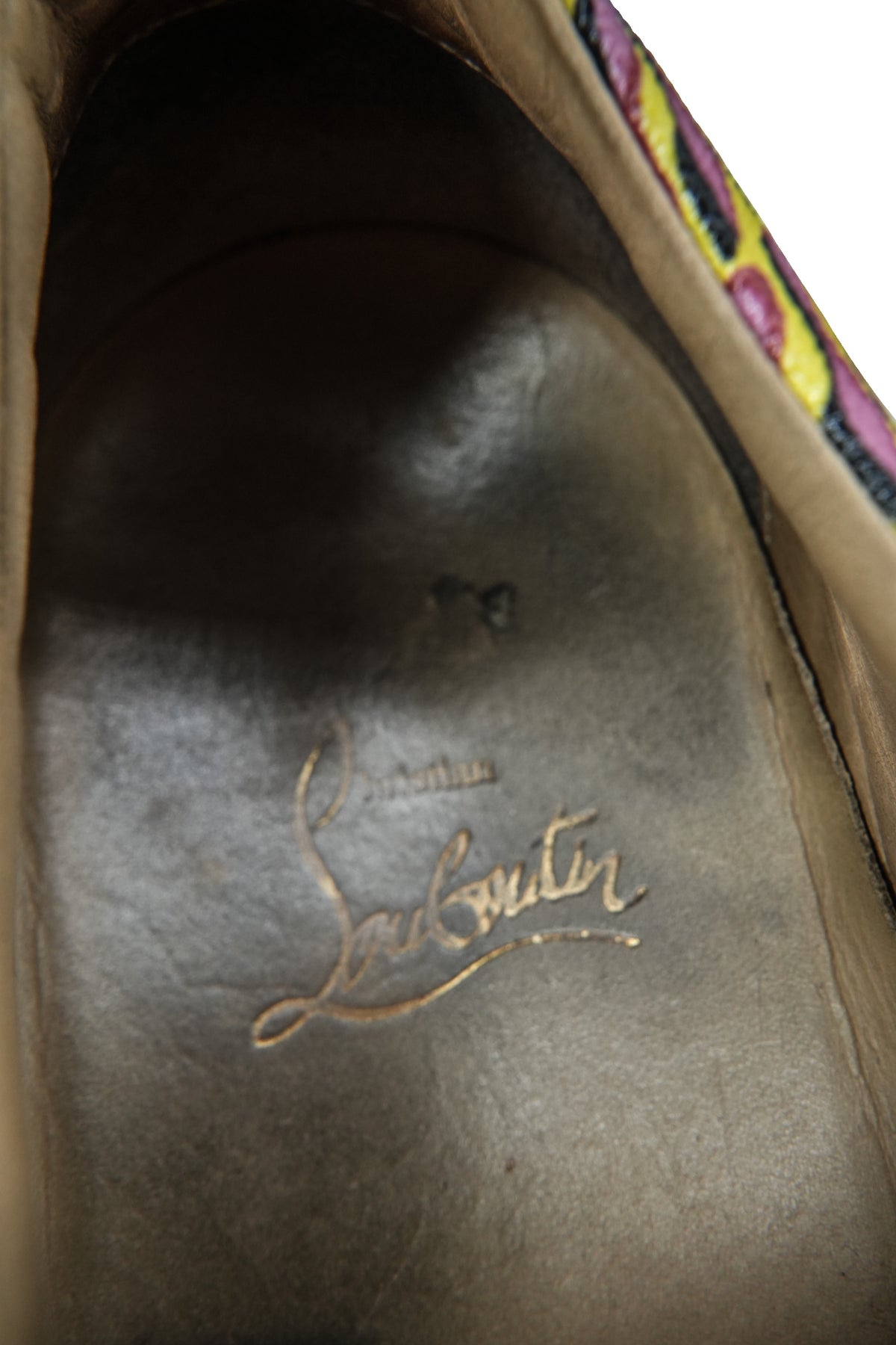 Christian Louboutin Louis Junior Spike sneakers size 38.5