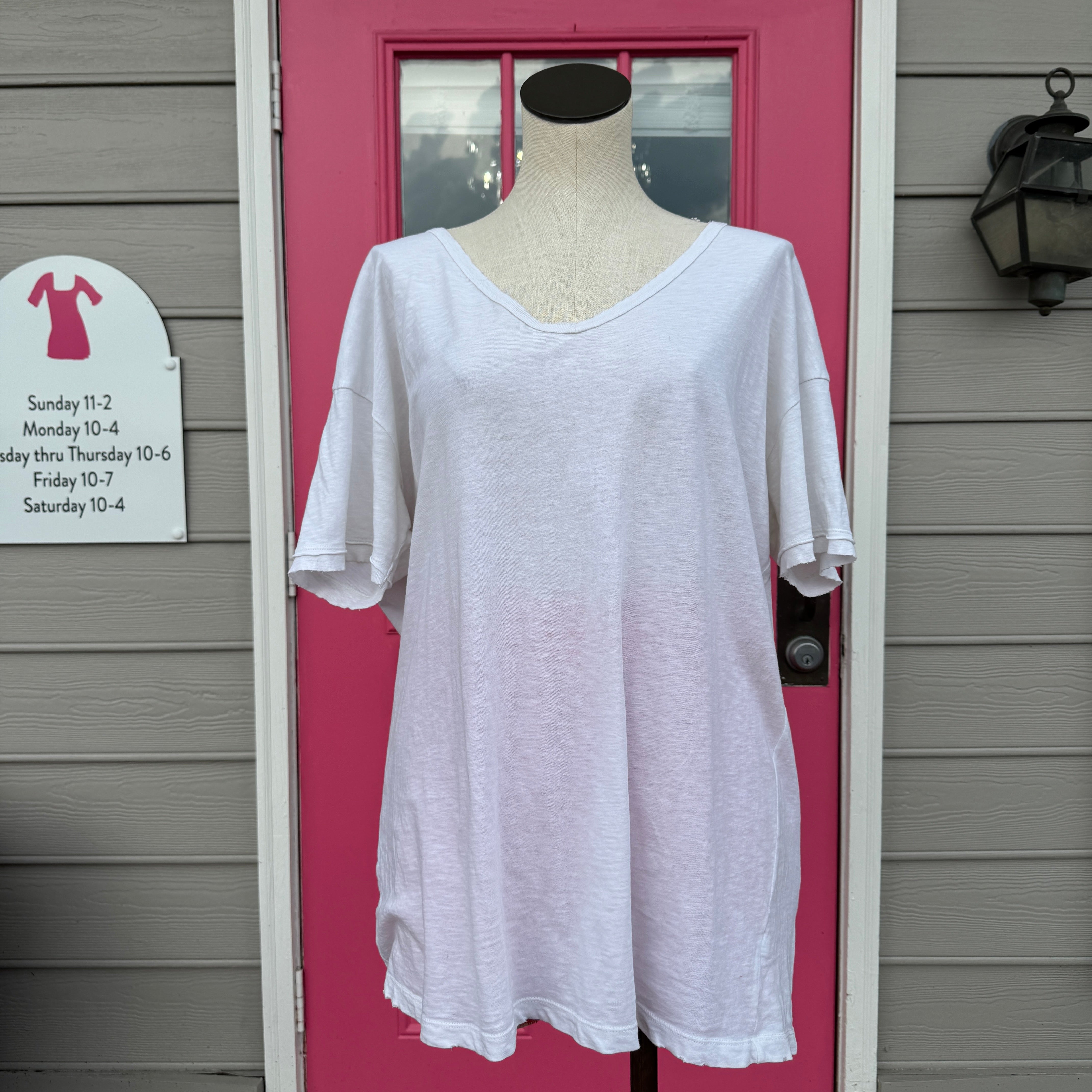 Aerie white Real Soft short sleeve tee size M
