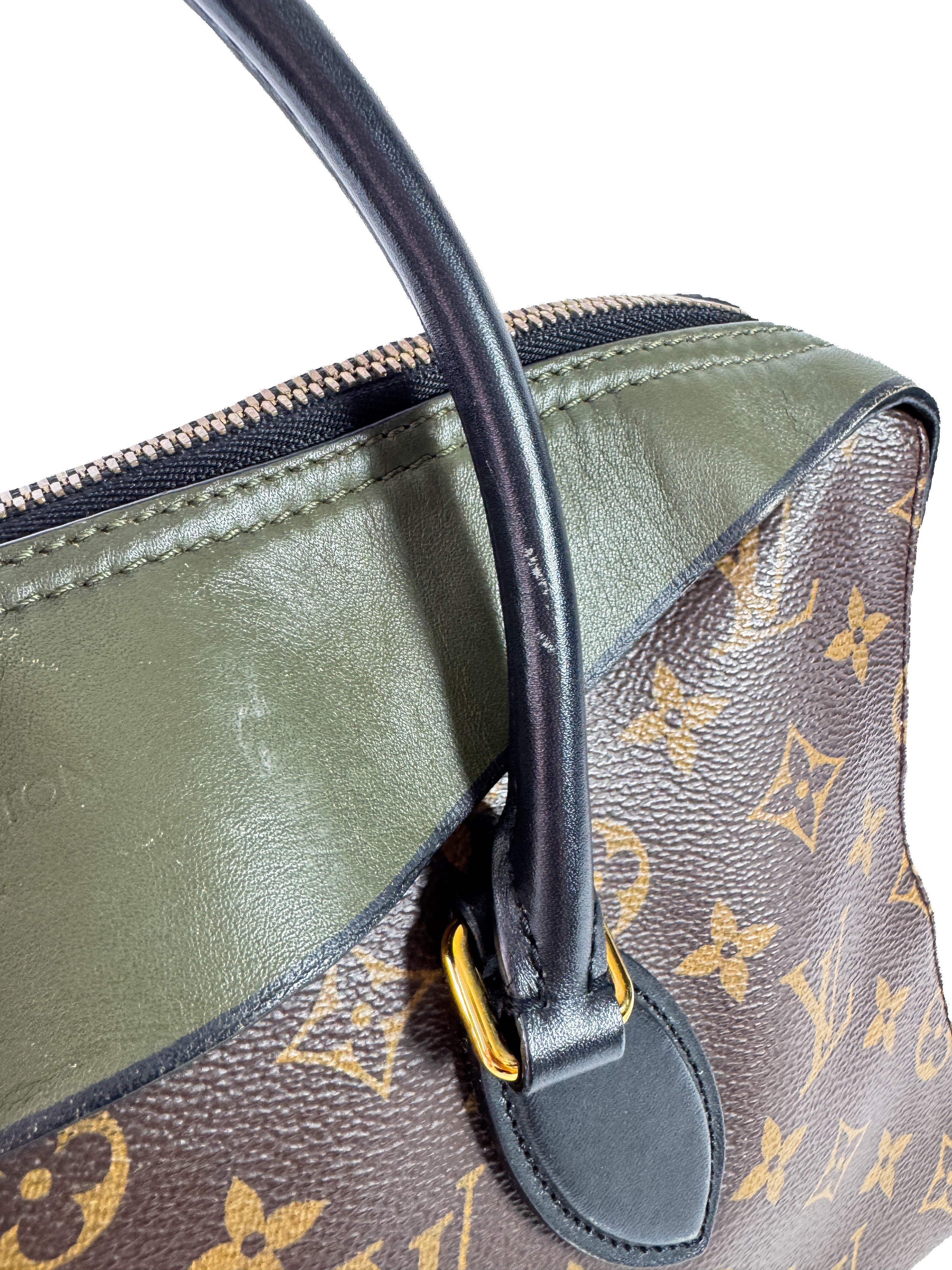 Louis Vuitton monogram khaki Tuileries bag AA0197