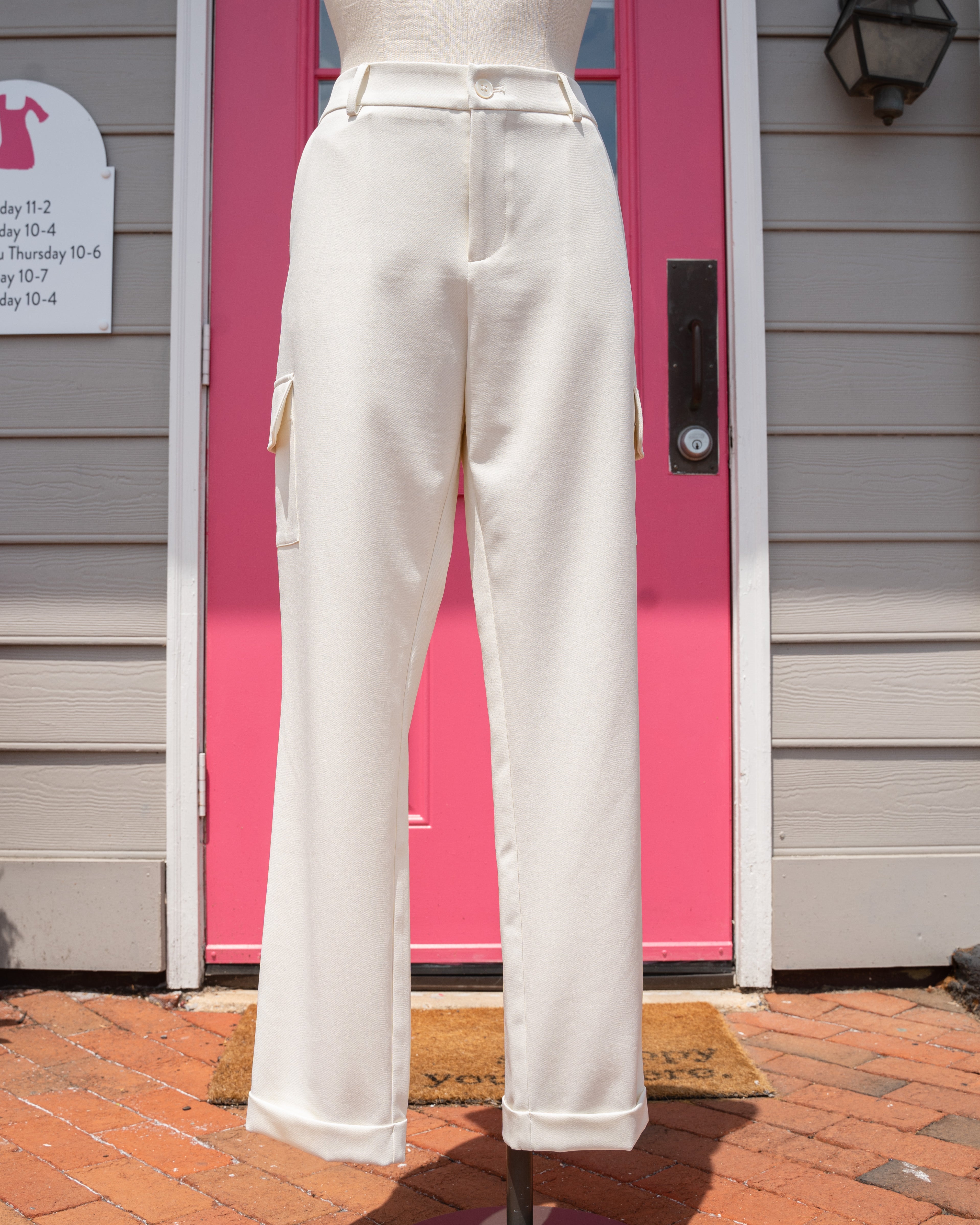 Estelle & Finn cream pants size 10