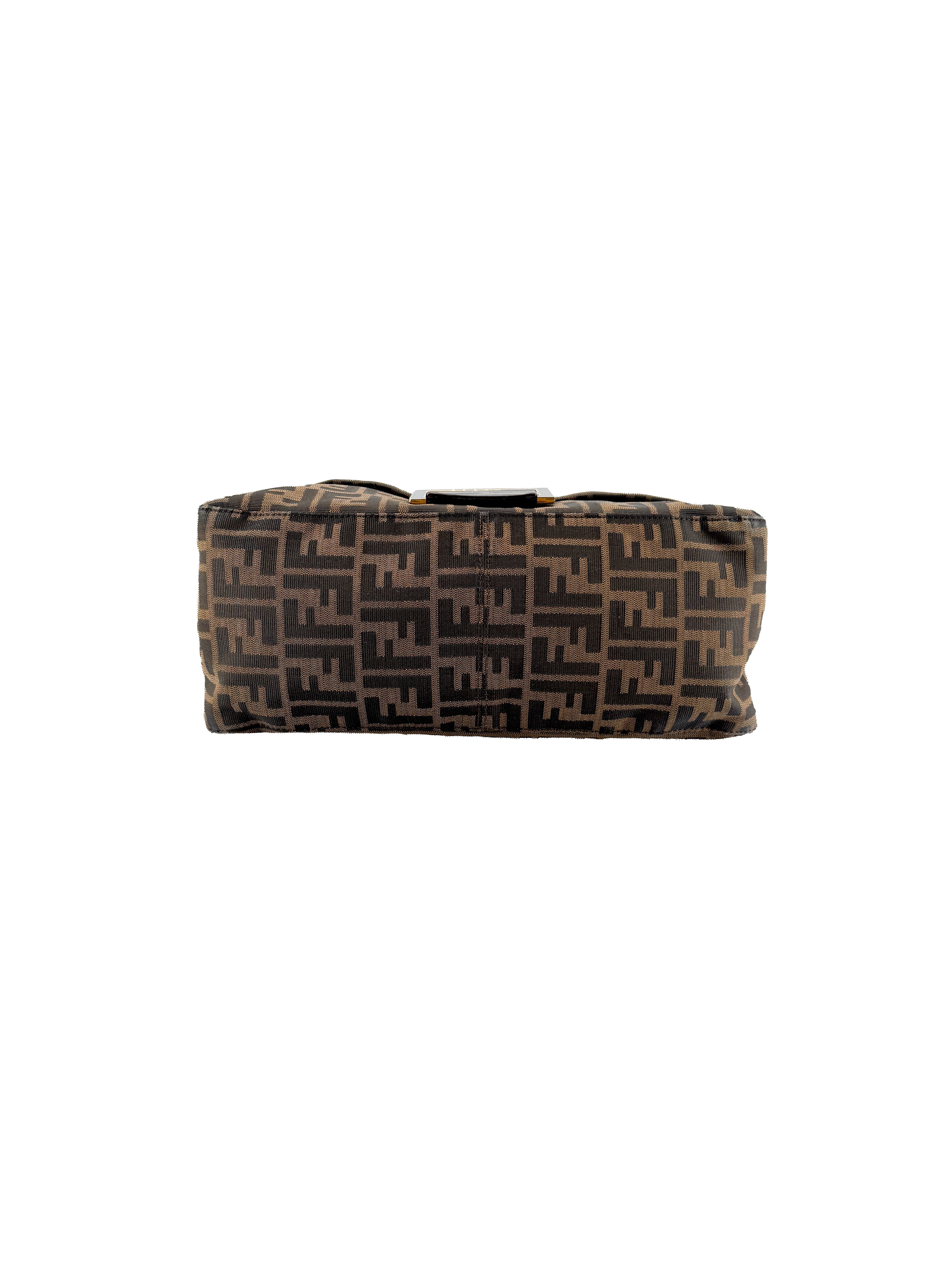Fendi Zucchino brown Mama Forever shoulder bag 8BR638-G1E 138-2308