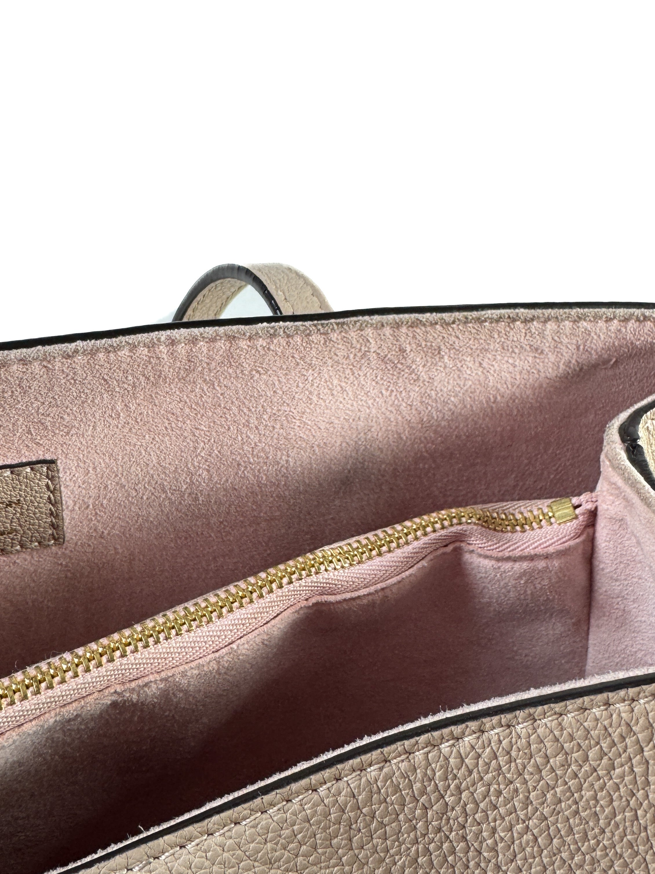 Louis Vuitton greige Lockme shopper (NFC)