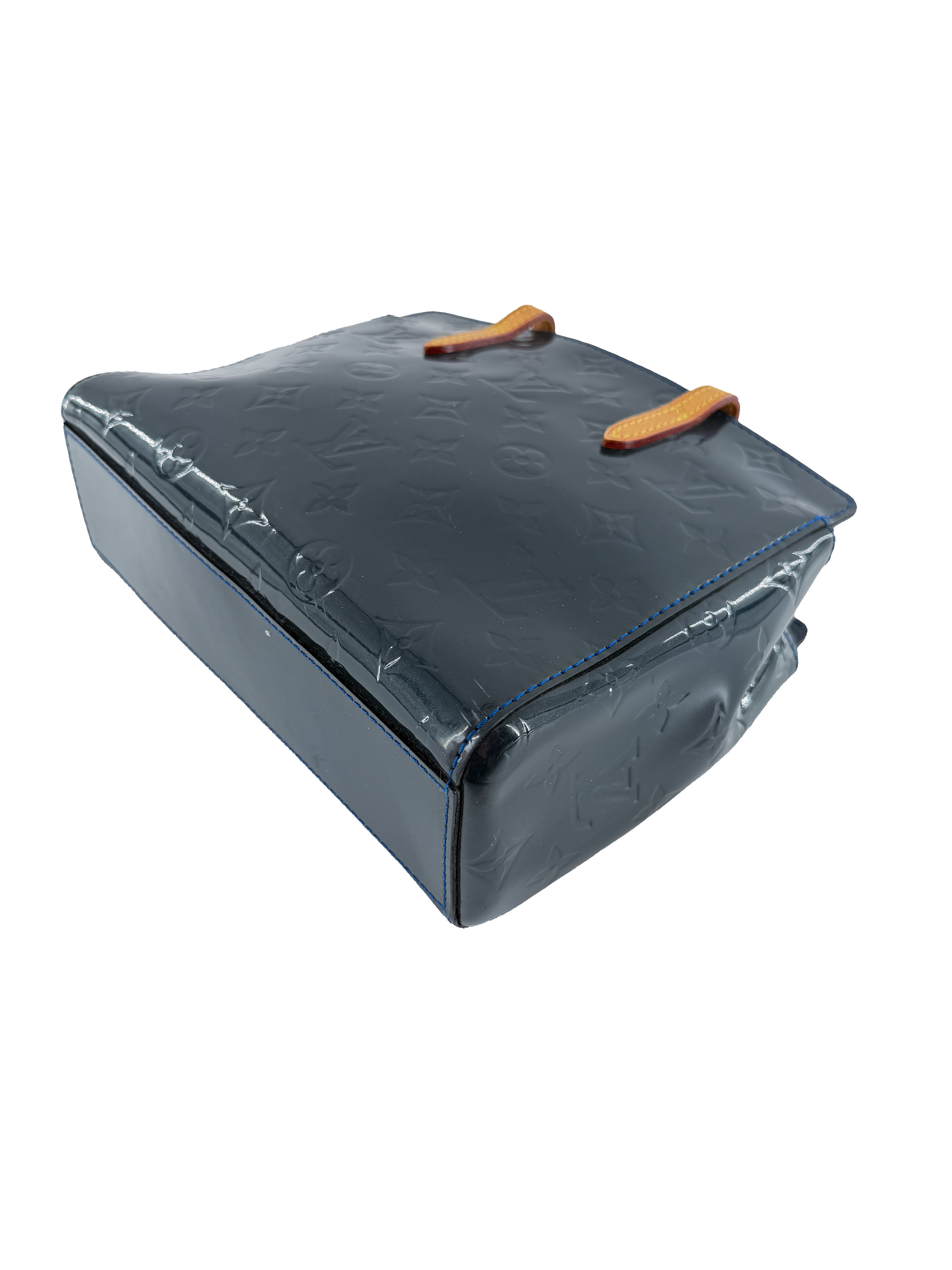 Louis Vuitton vernis Catalina BB navy tote SN1163