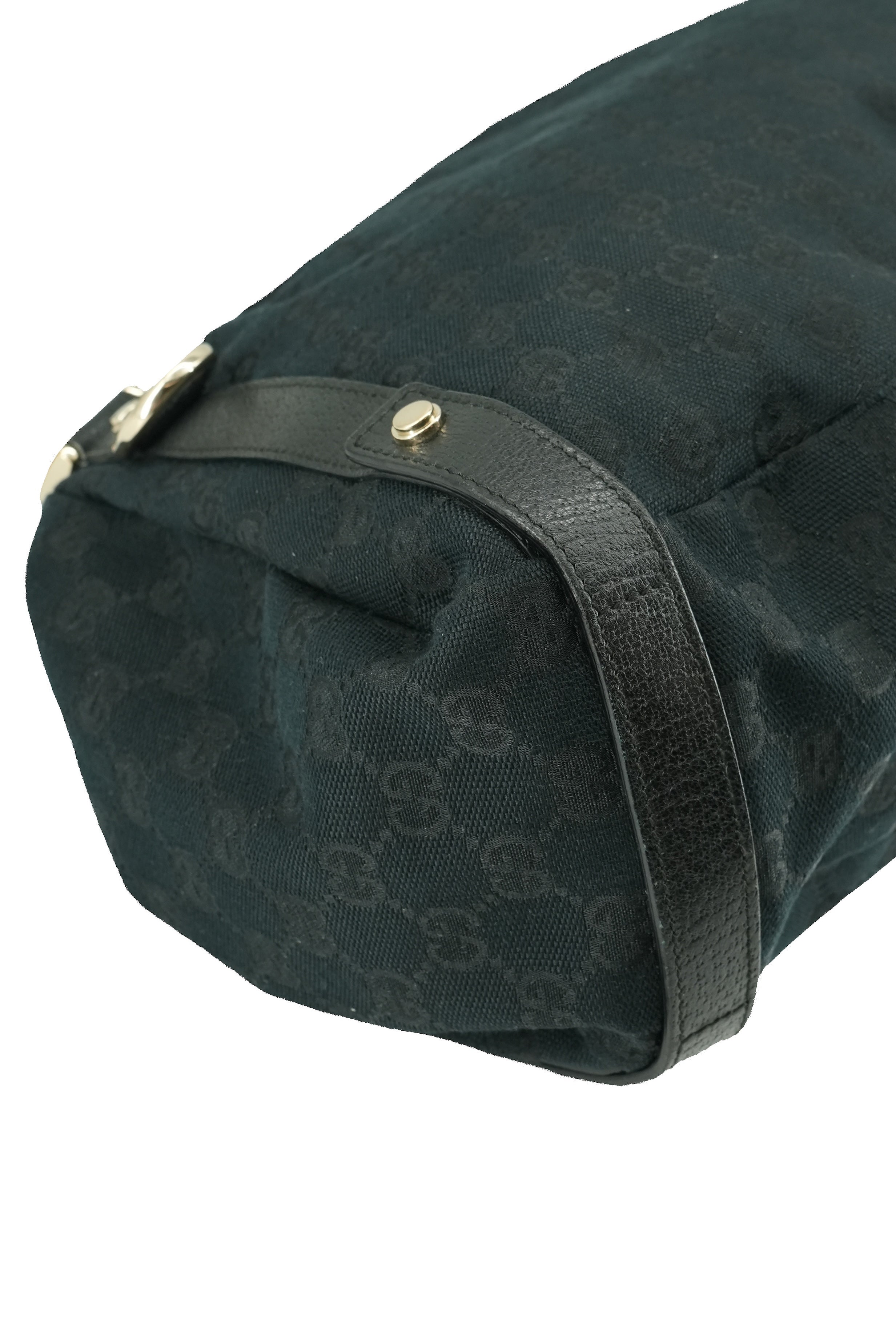 Gucci black canvas Abbey shoulder bag 180736 493492