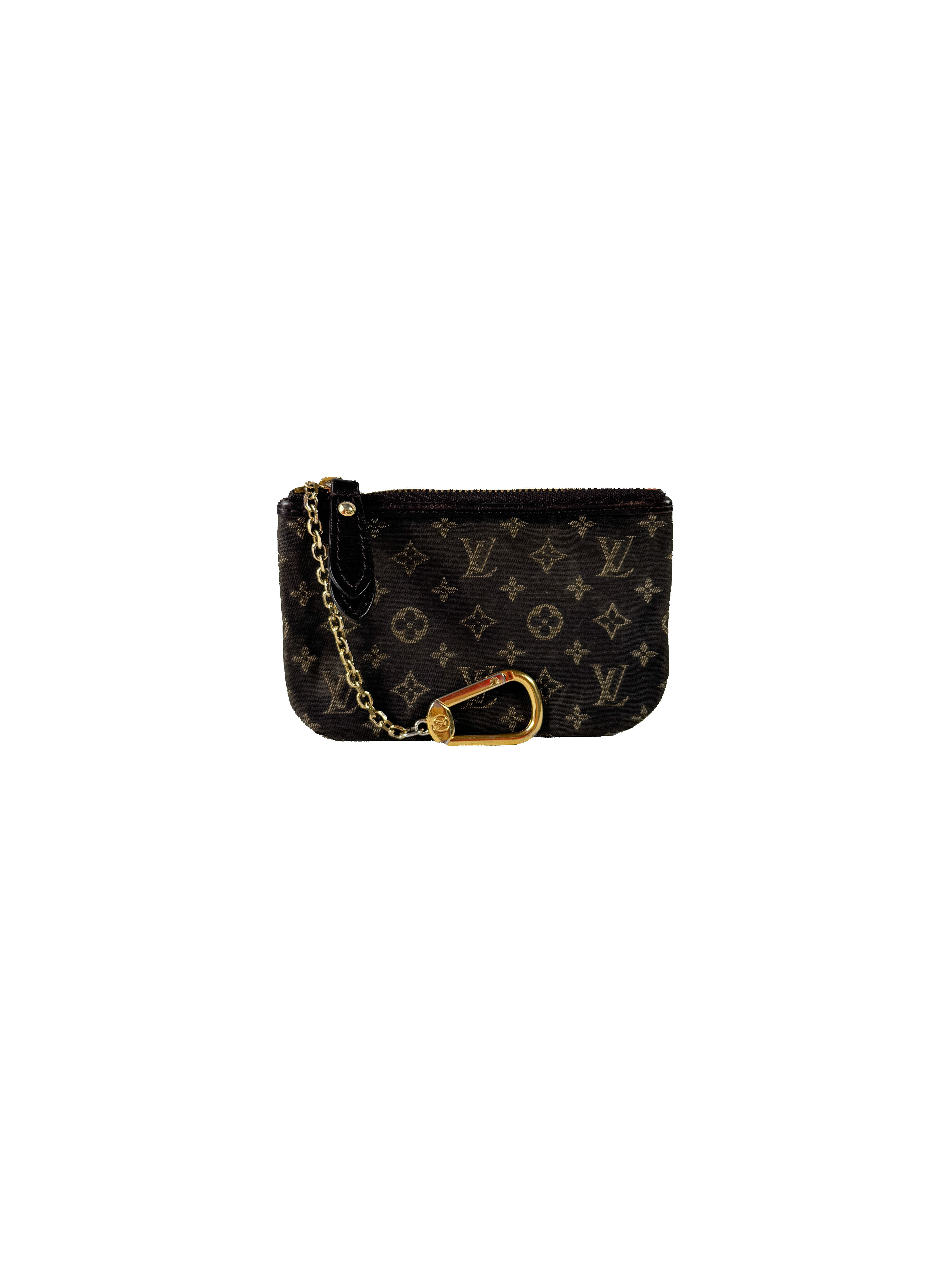 Louis Vuitton Monogram Idylle Pochette Cle Coin Case CT0193