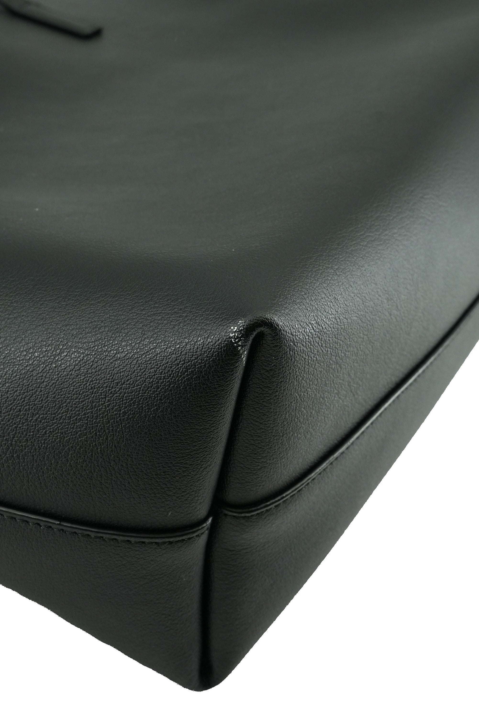 Saint Laurent black leather shopping tote TCT600281-0722