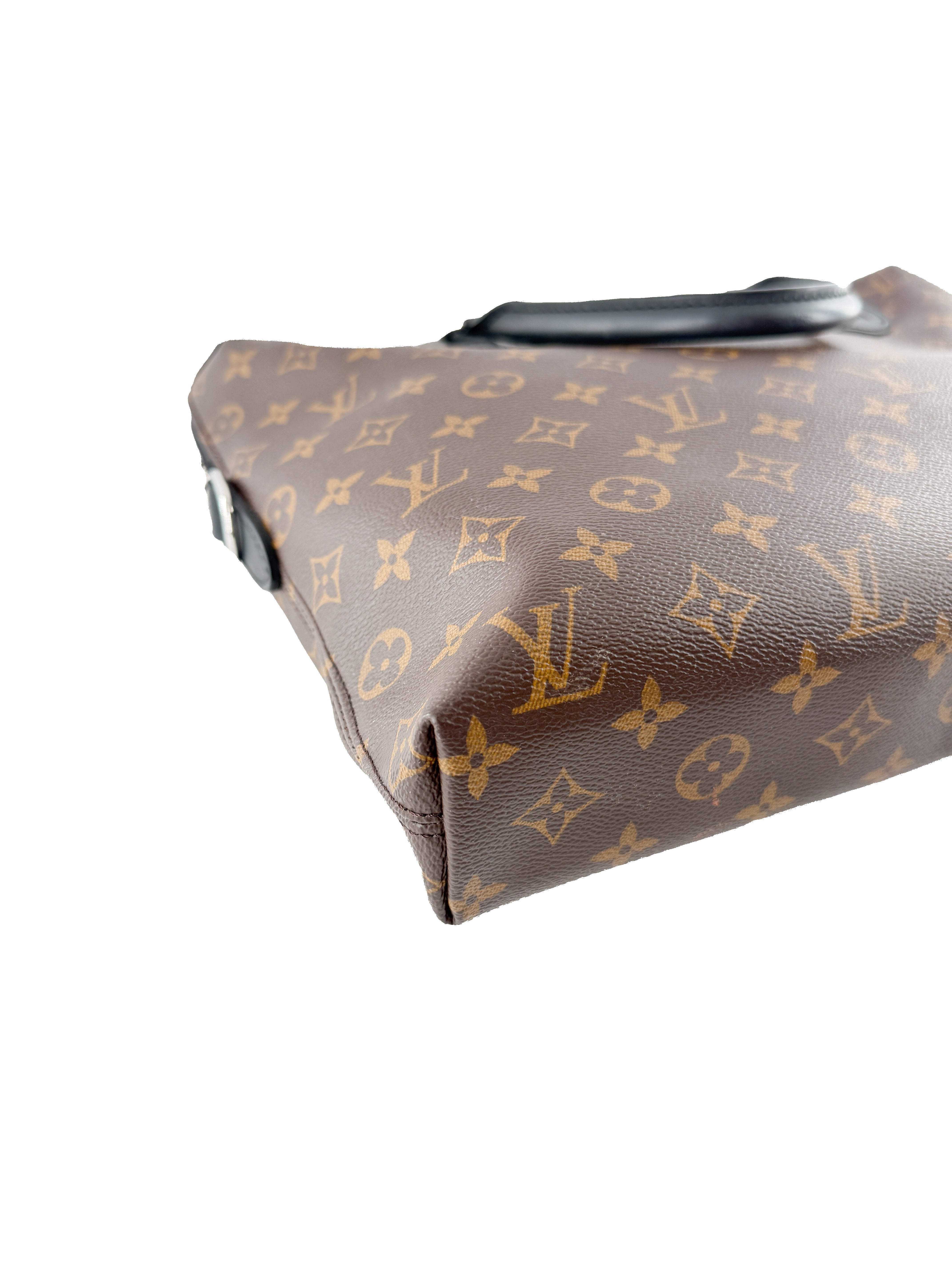 Louis Vuitton monogram black Macassar Porte Documents Jour NM CA3119