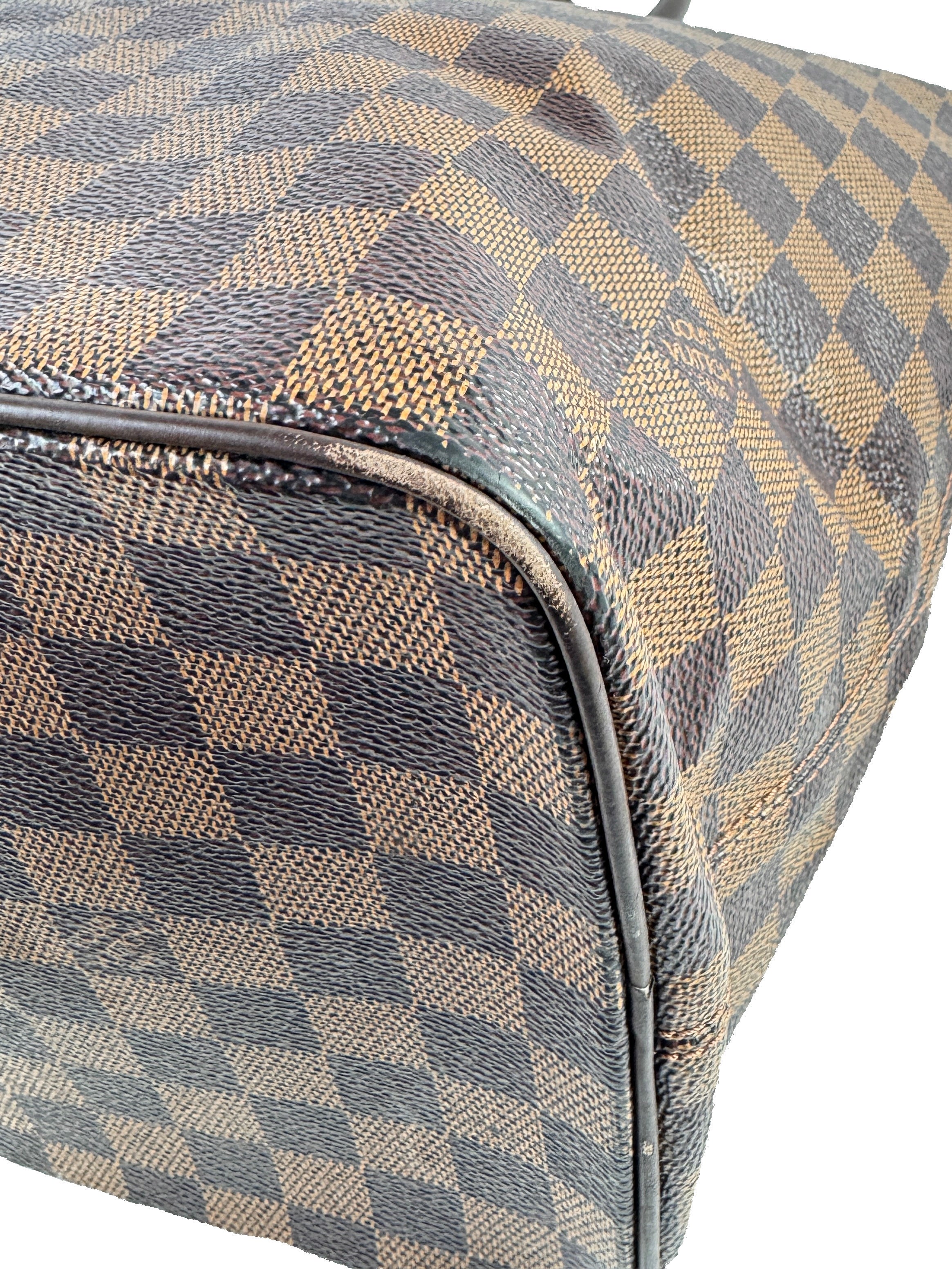 Louis Vuitton damier ebene Saleya MM tote FL0025
