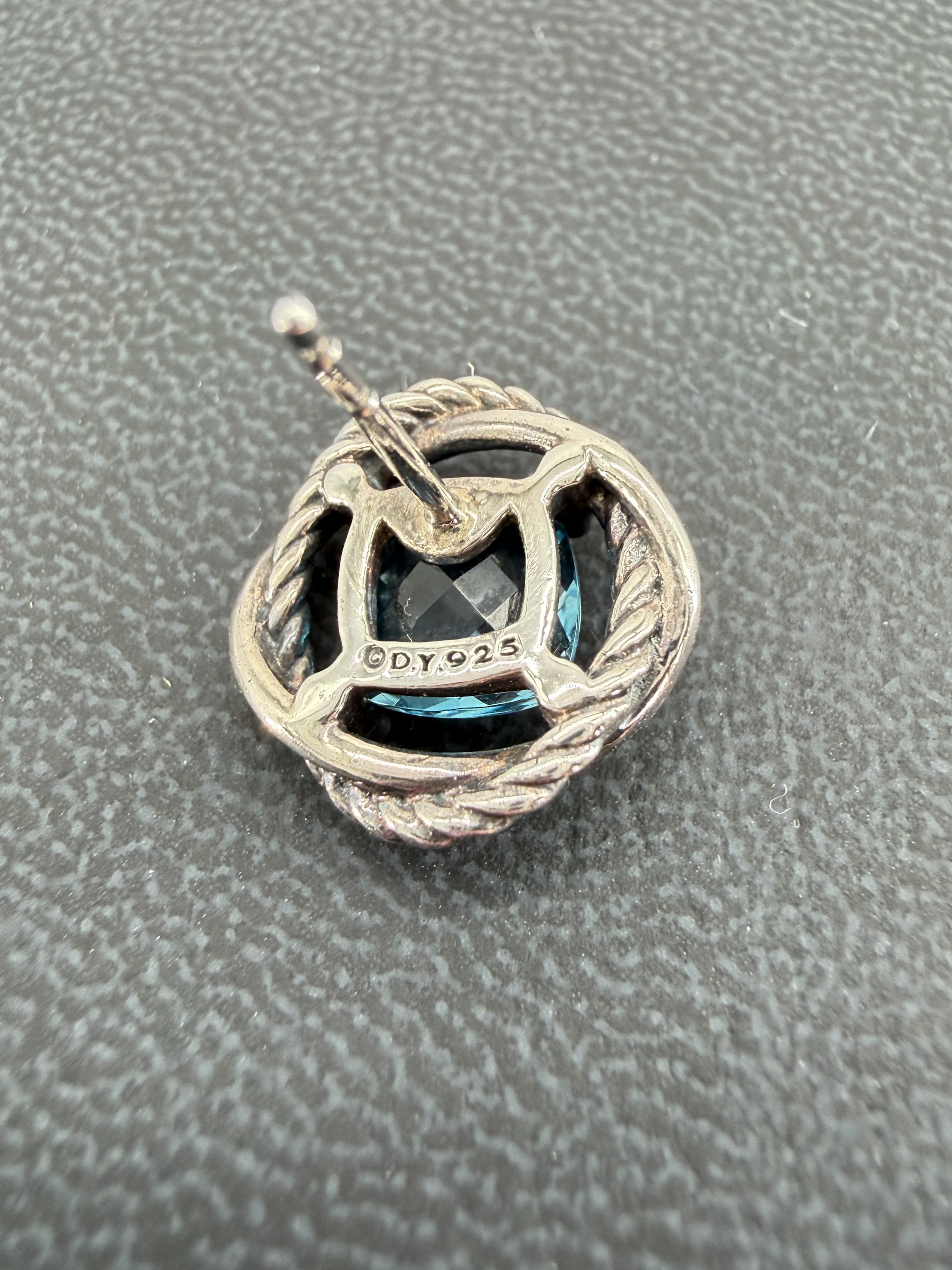 David Yurman hampton topaz earrings