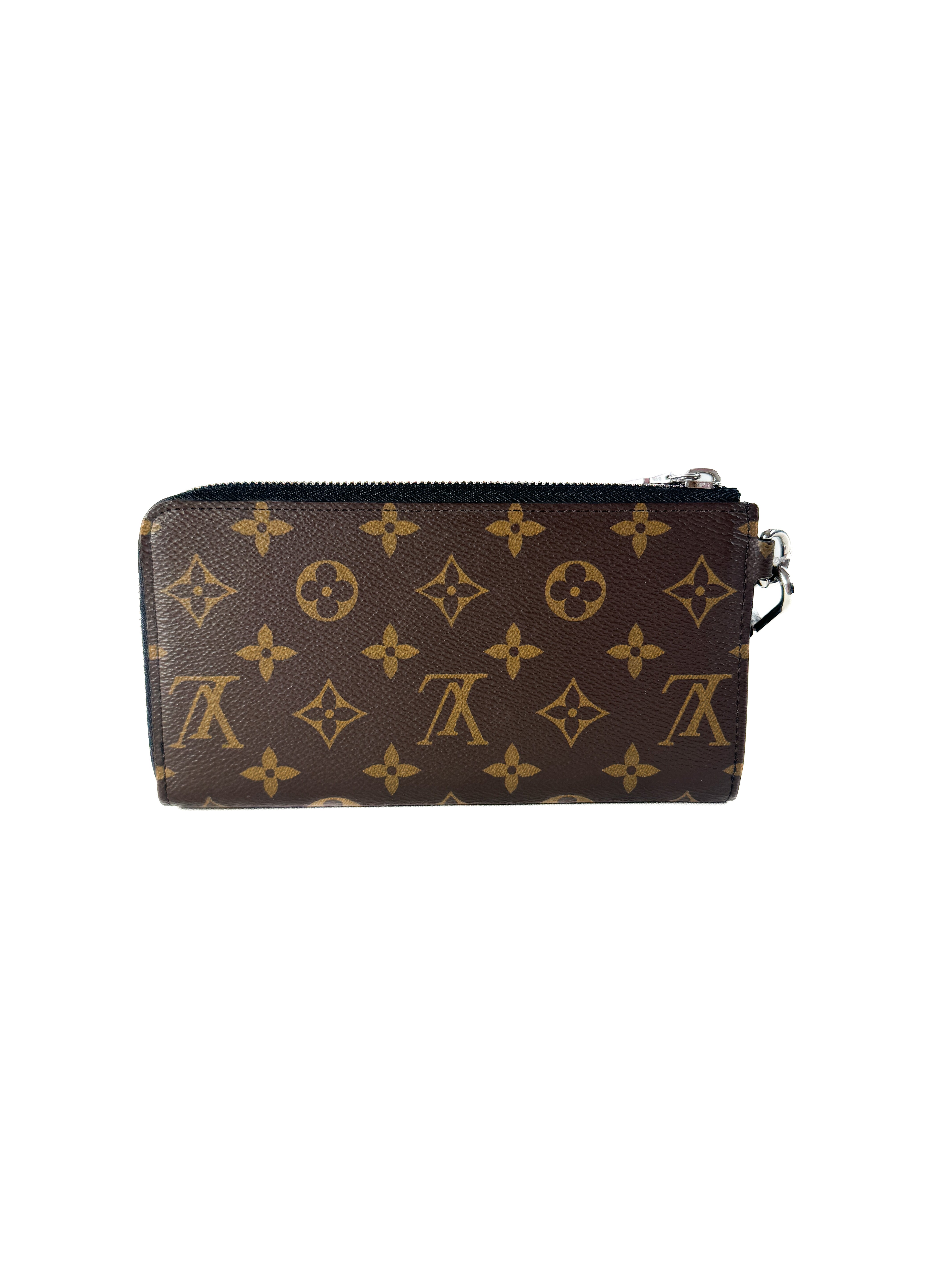 Louis Vuitton monogram black dragonne zippy wallet (NFC)