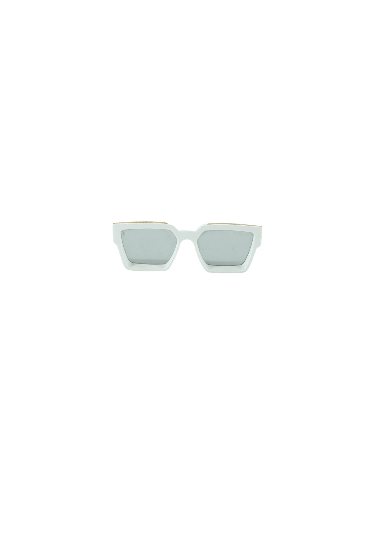 Louis Vuitton white 1.1 Millionaires sunglasses Z1166W