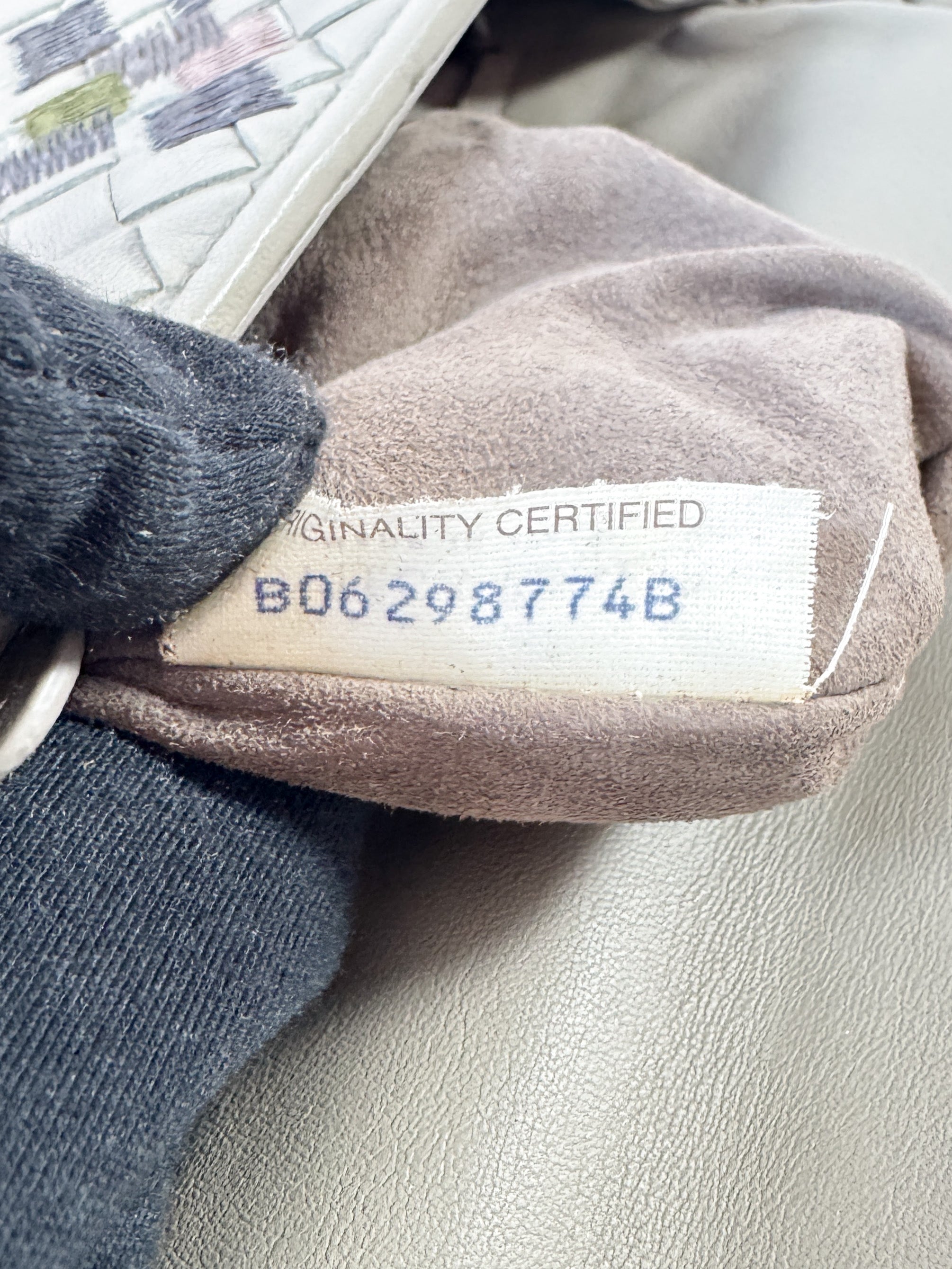 Bottega Veneta Olimpia Intreciatto embroidered shoulder bag