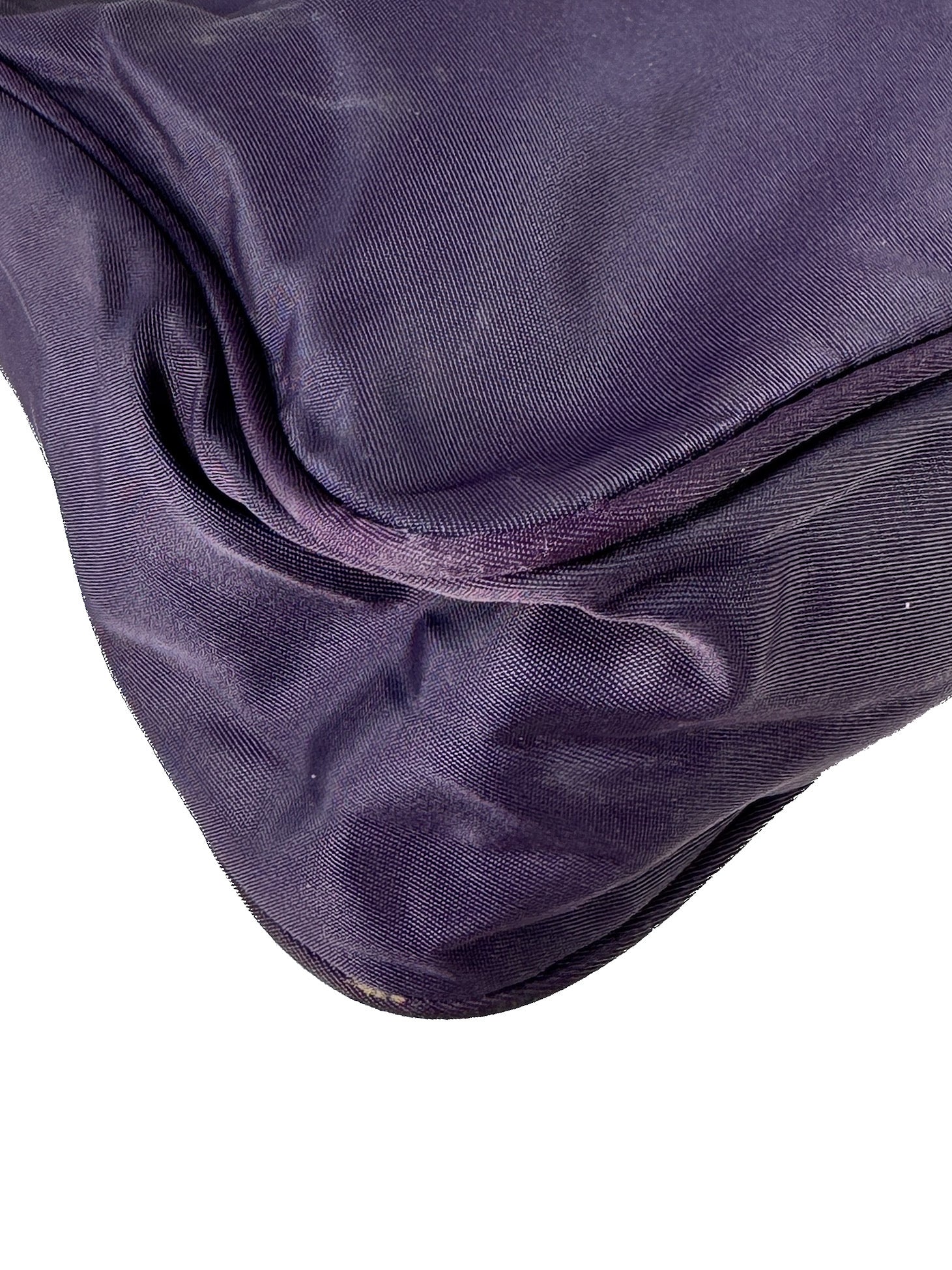 Prada purple nlyon vintage shoulder bag 36