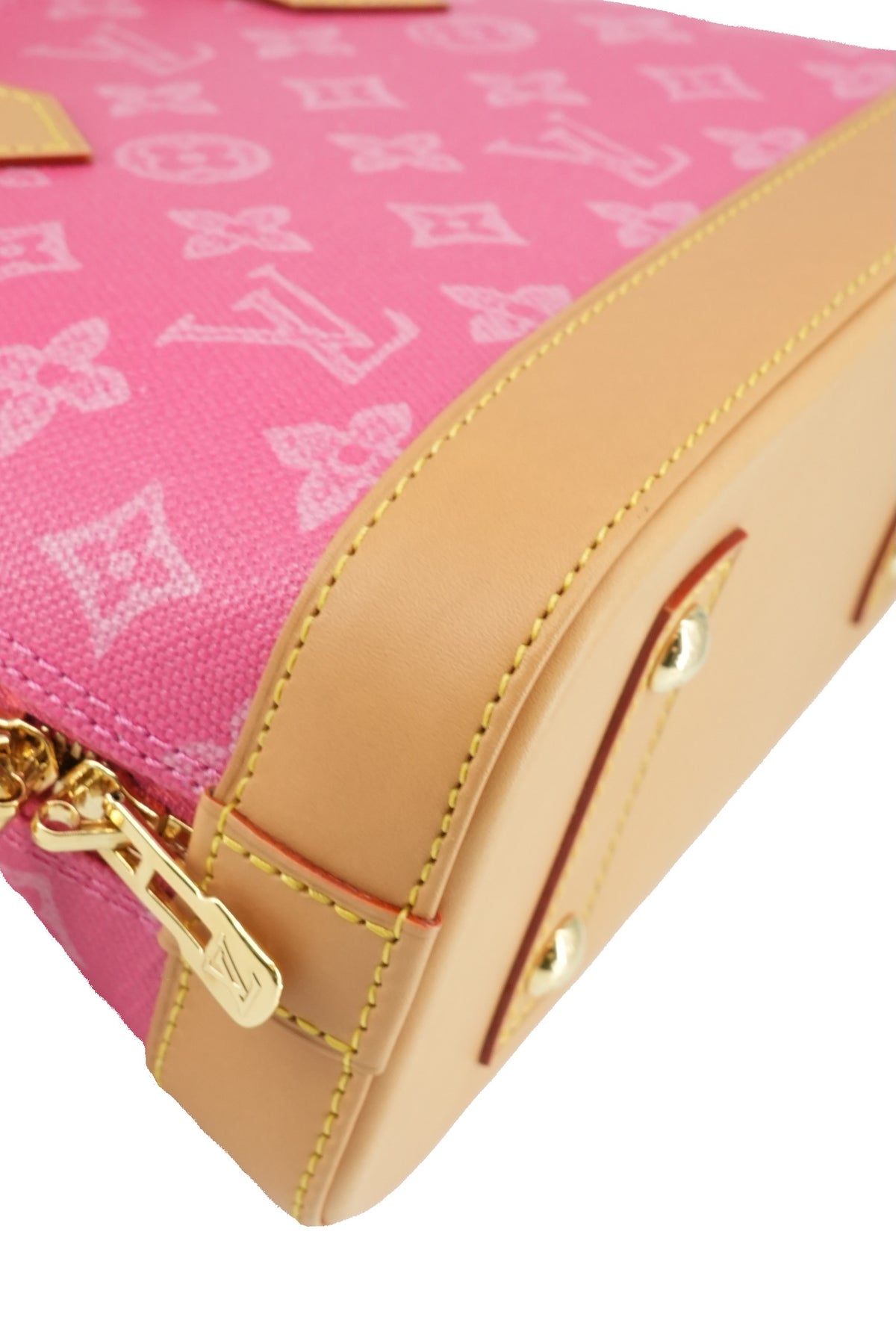 Louis Vuitton monogram Origine pink Alma BB NFC