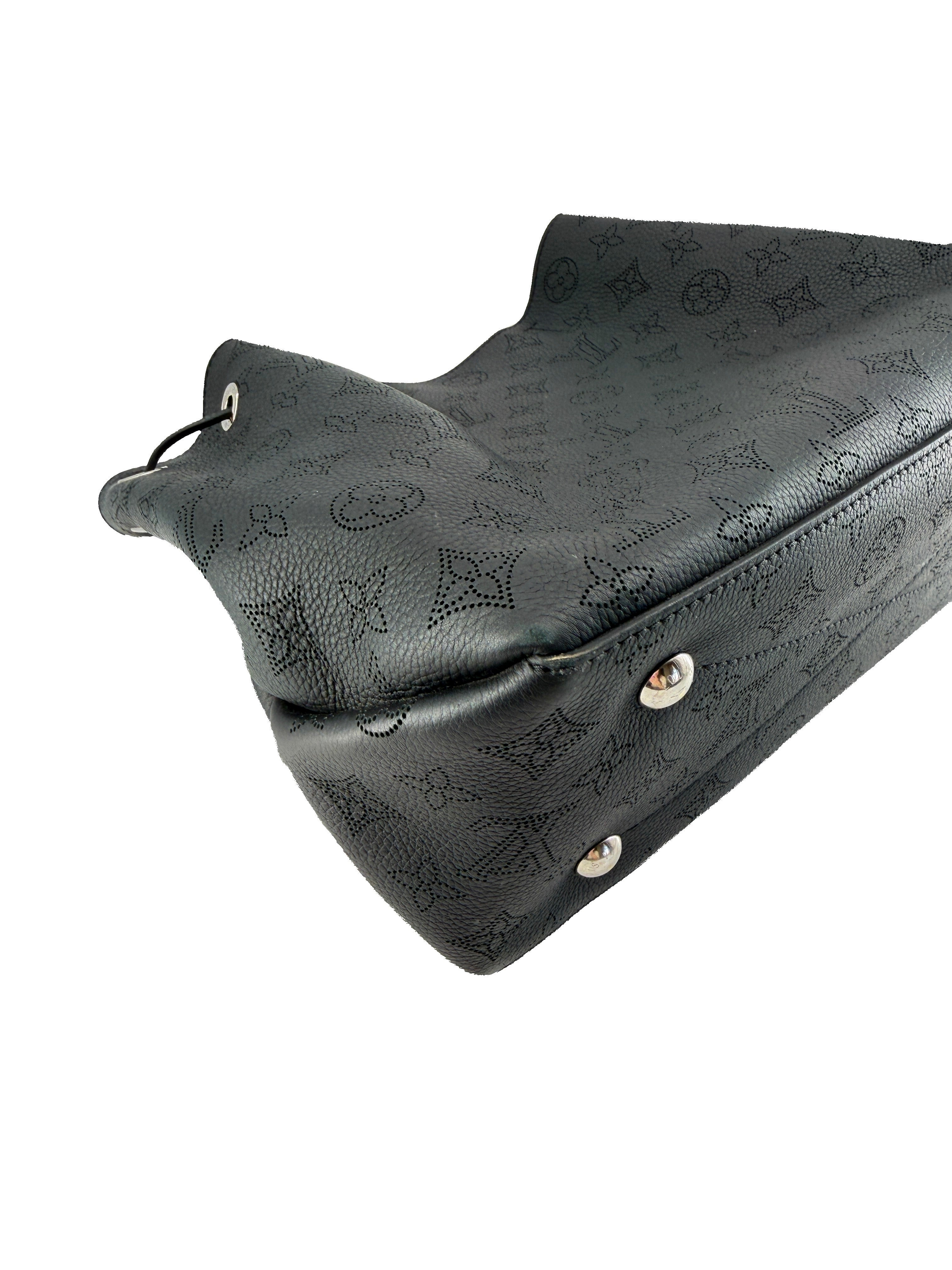 Louis Vuitton black Mahina Bella tote NFC