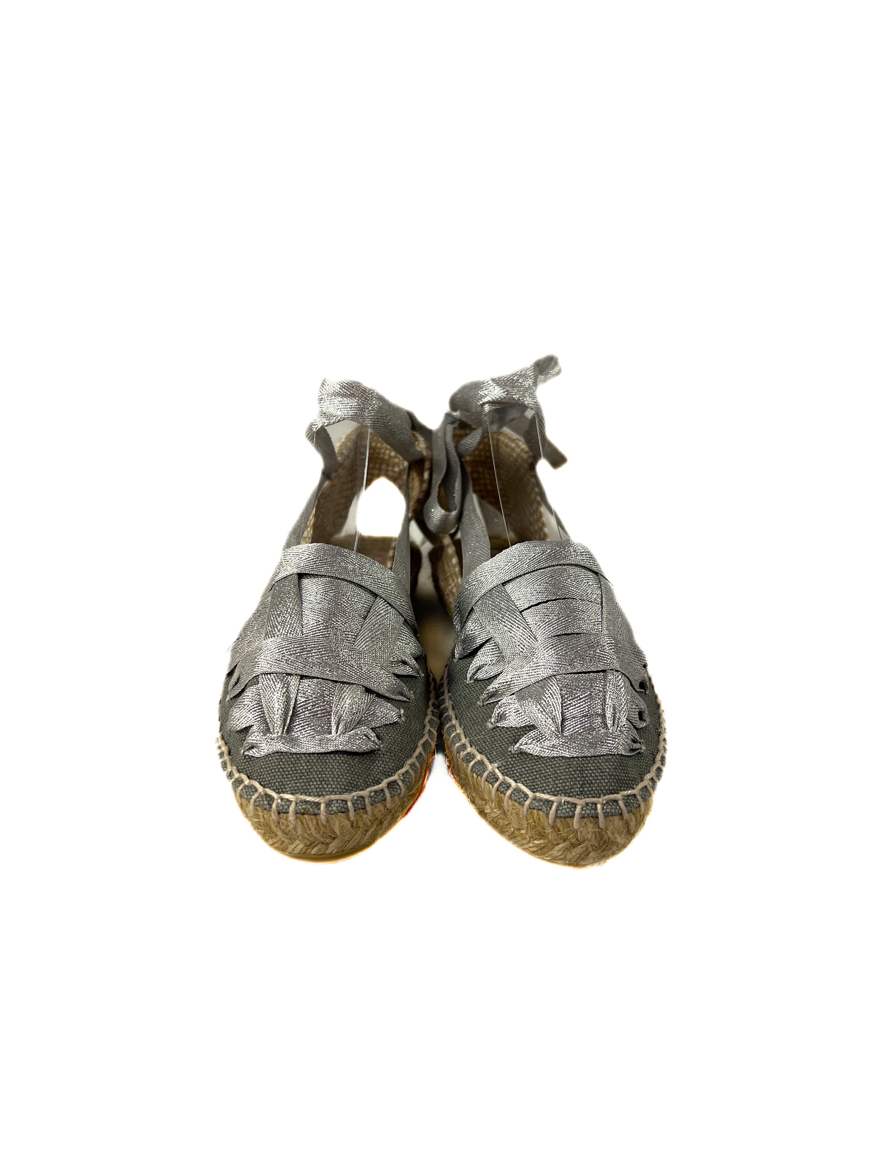 Castaner silver Patty sandals size 6 NEW