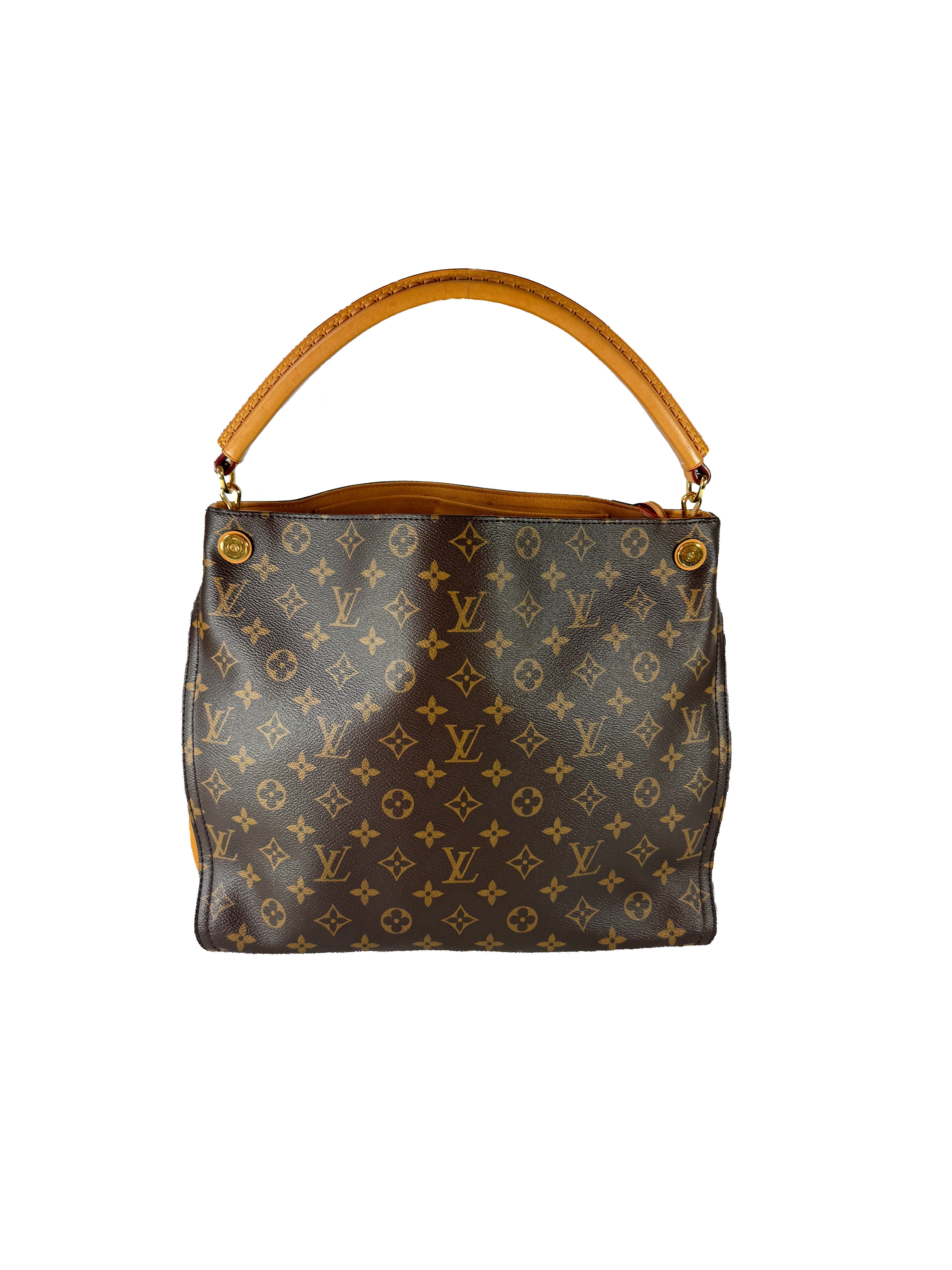 Louis Vuitton monogram gold Gaia shoulder bag DR0136