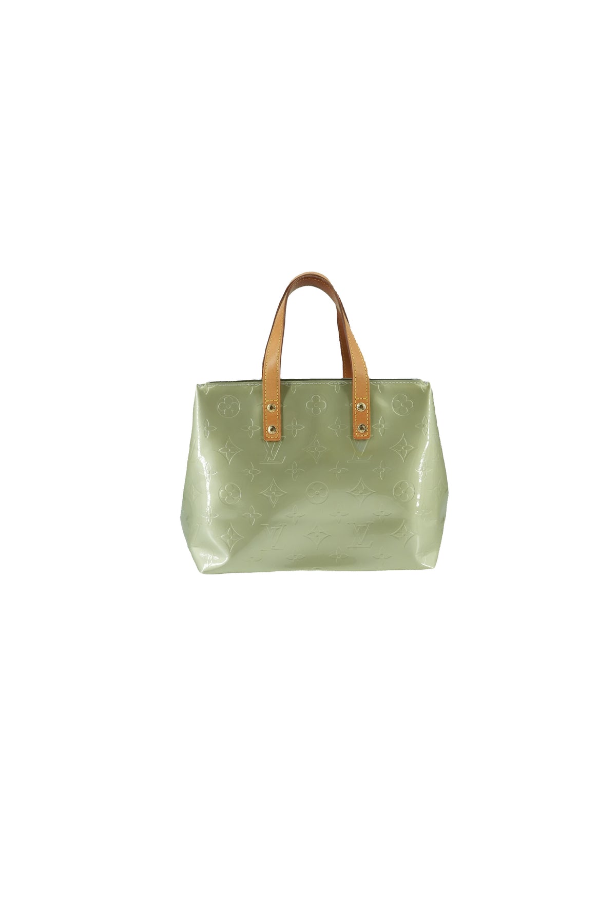 Louis Vuitton vernis green Reade PM MI1021