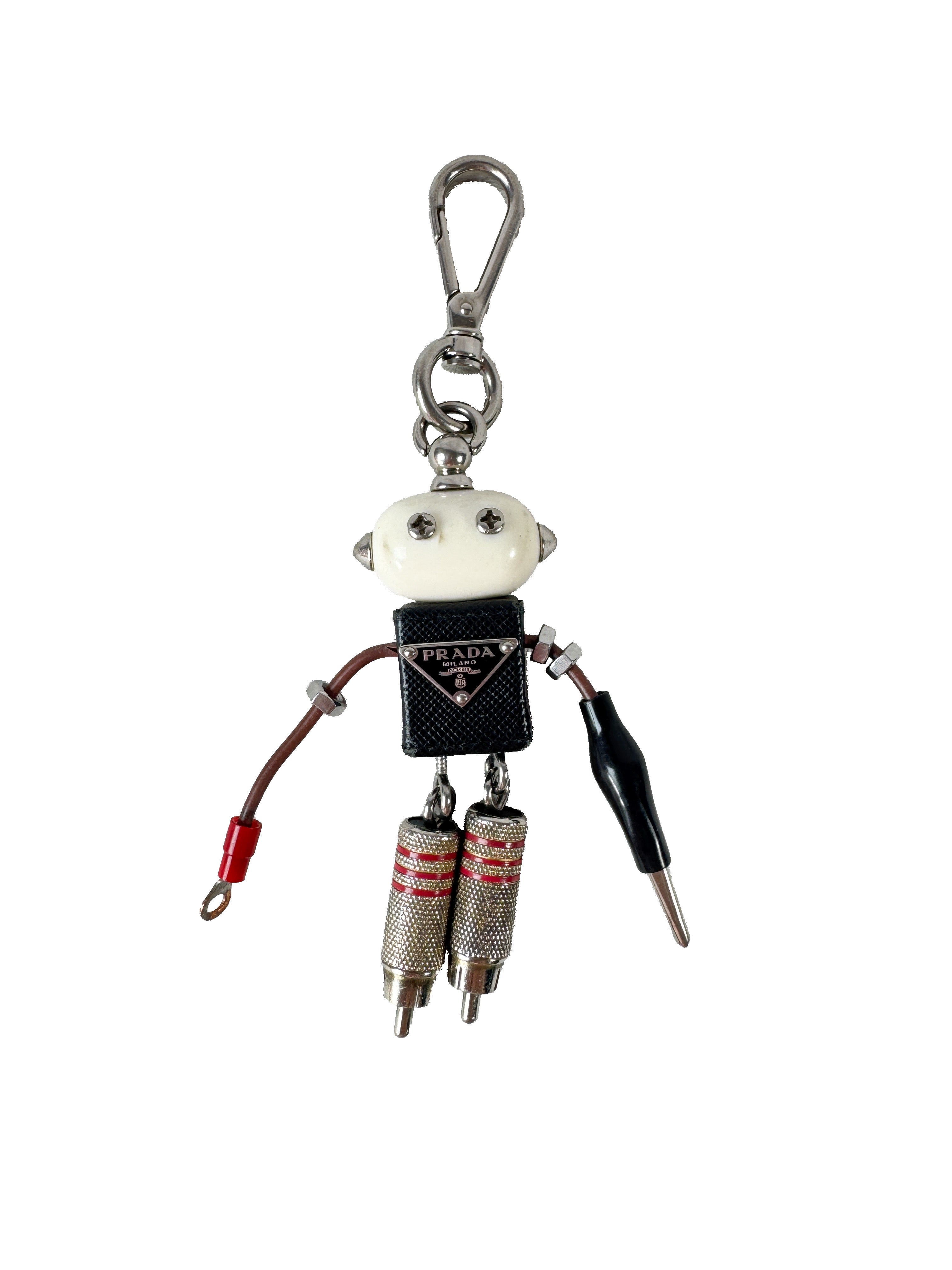 Prada robot key ring