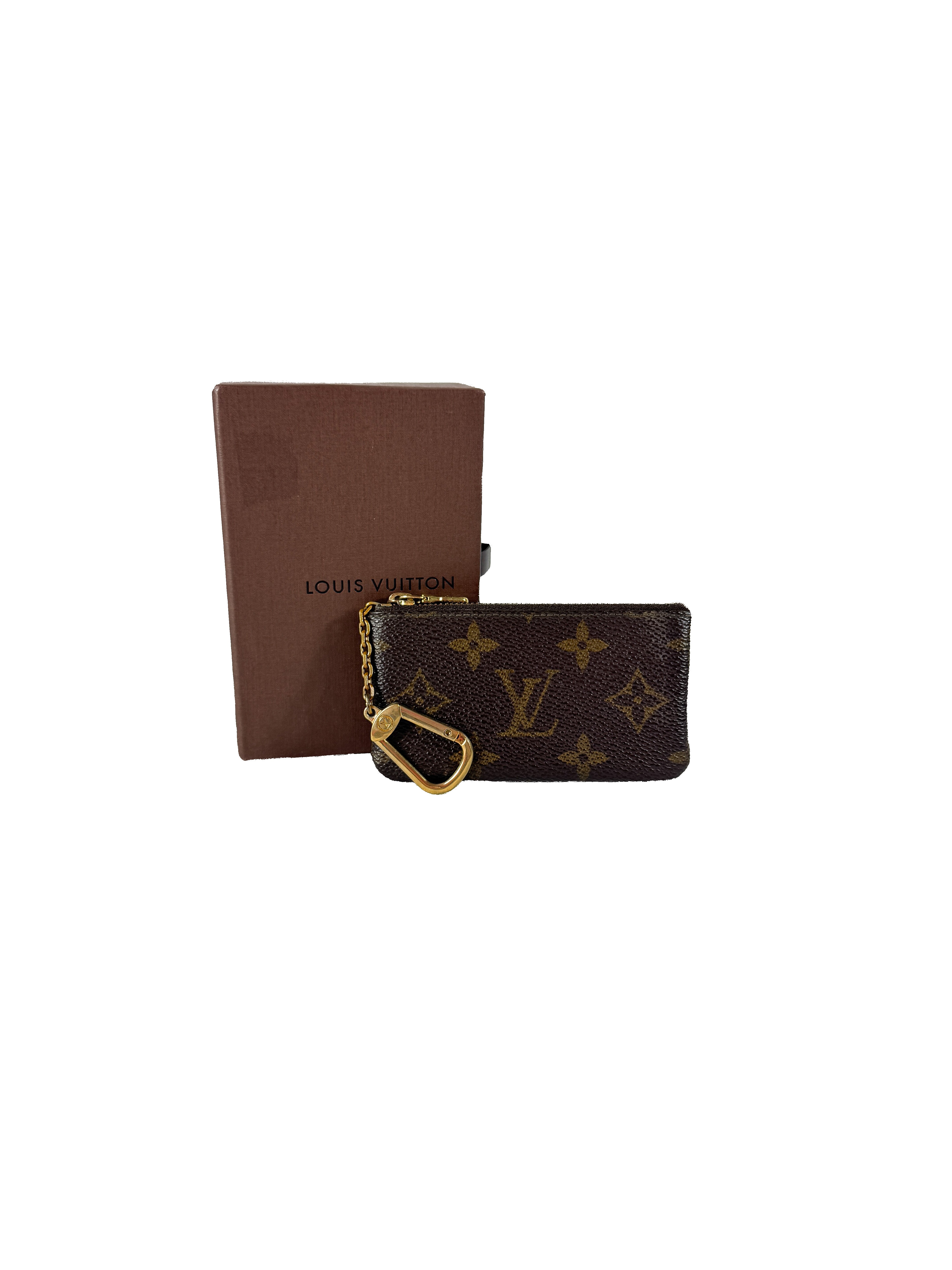 Louis Vuitton monogram key cles pouch ET0044