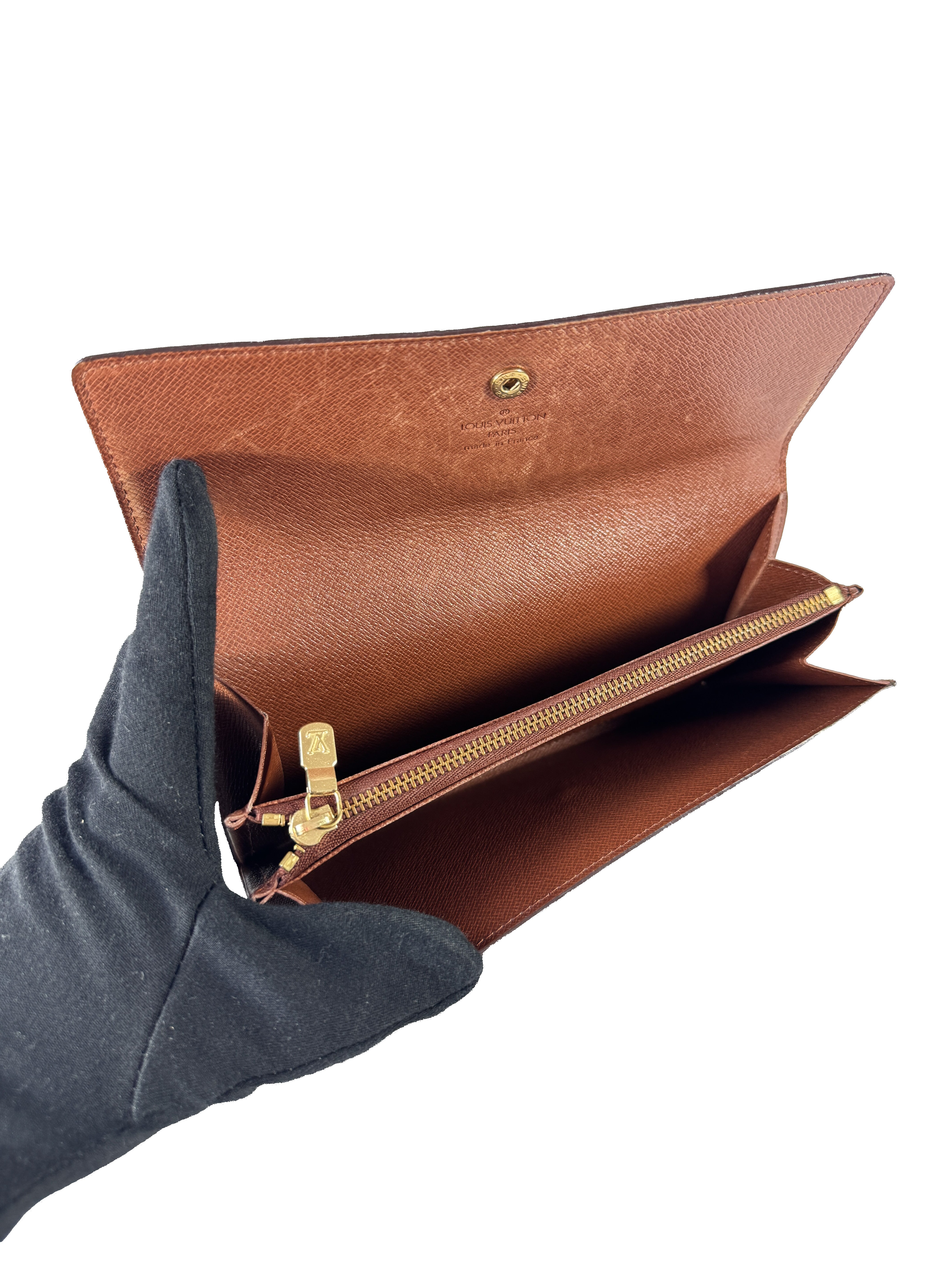 Louis Vuitton monogram vintage Sarah wallet AN1901