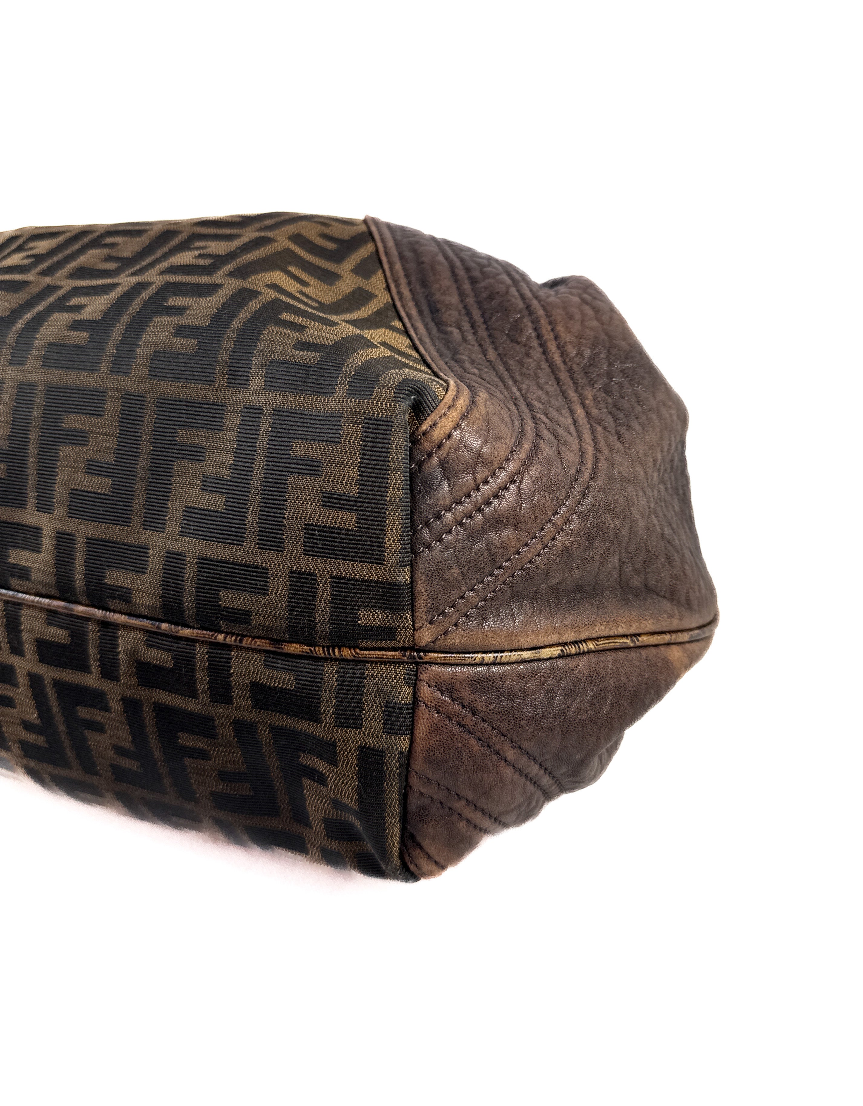 Fendi brown Zucca Spy bag *as is*