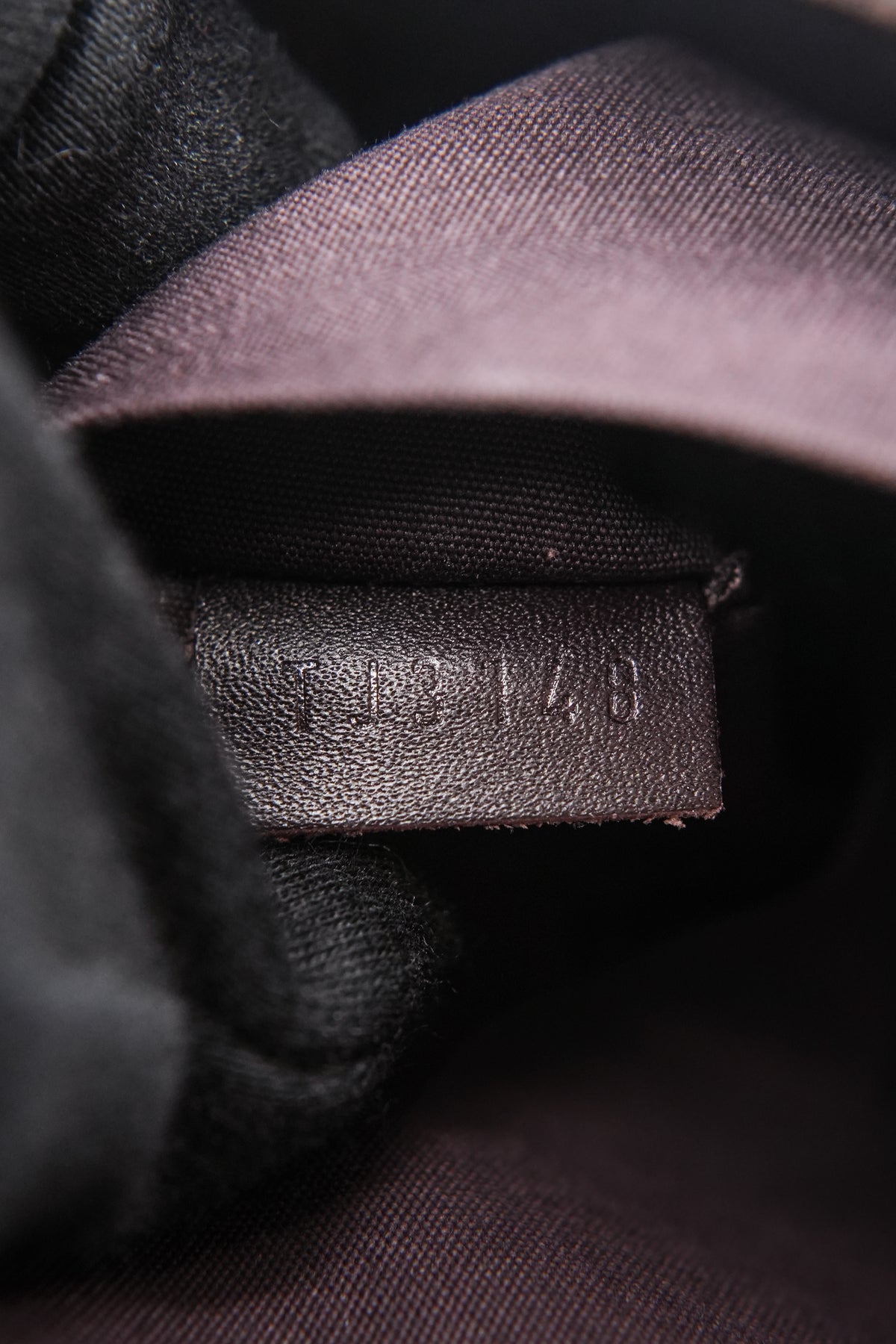 Louis Vuitton dark purple vernis Felicie Pochette TJ3148