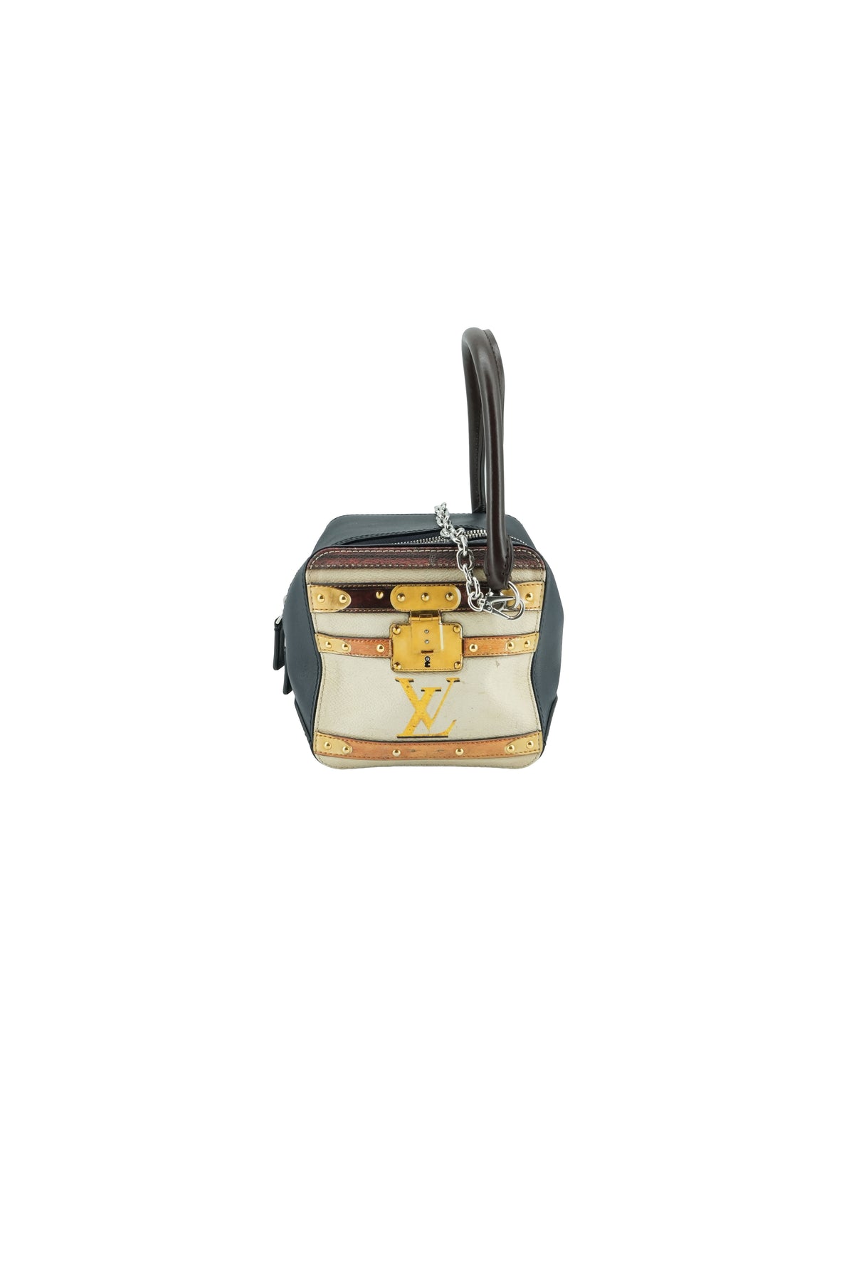 Louis Vuitton square limited edition Time Trunk bag FL2138