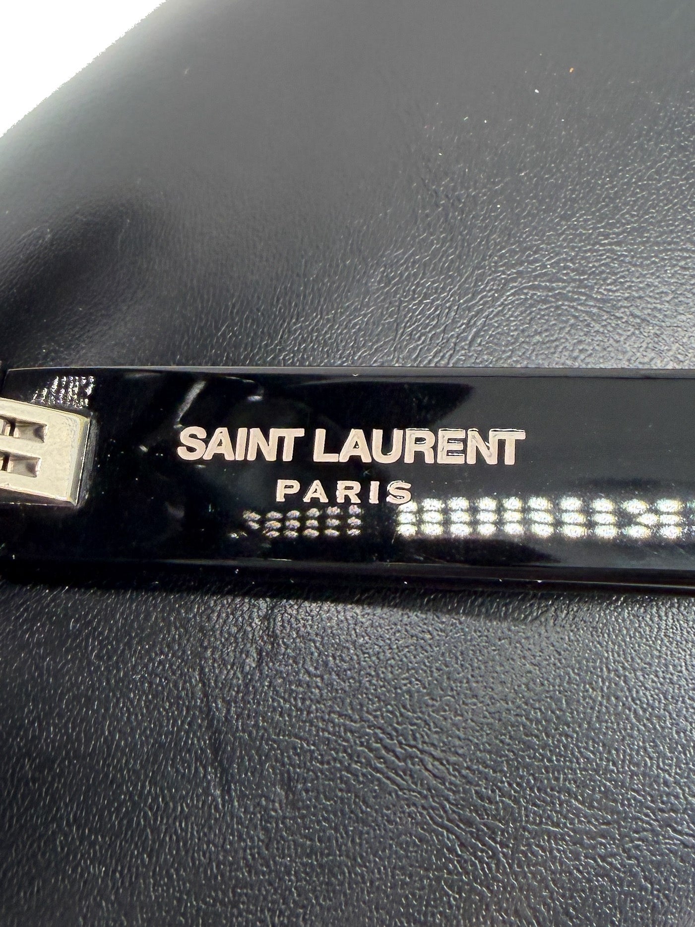 Saint Laurent black Solace sunglasses SL652/F T10ER11970 *case*