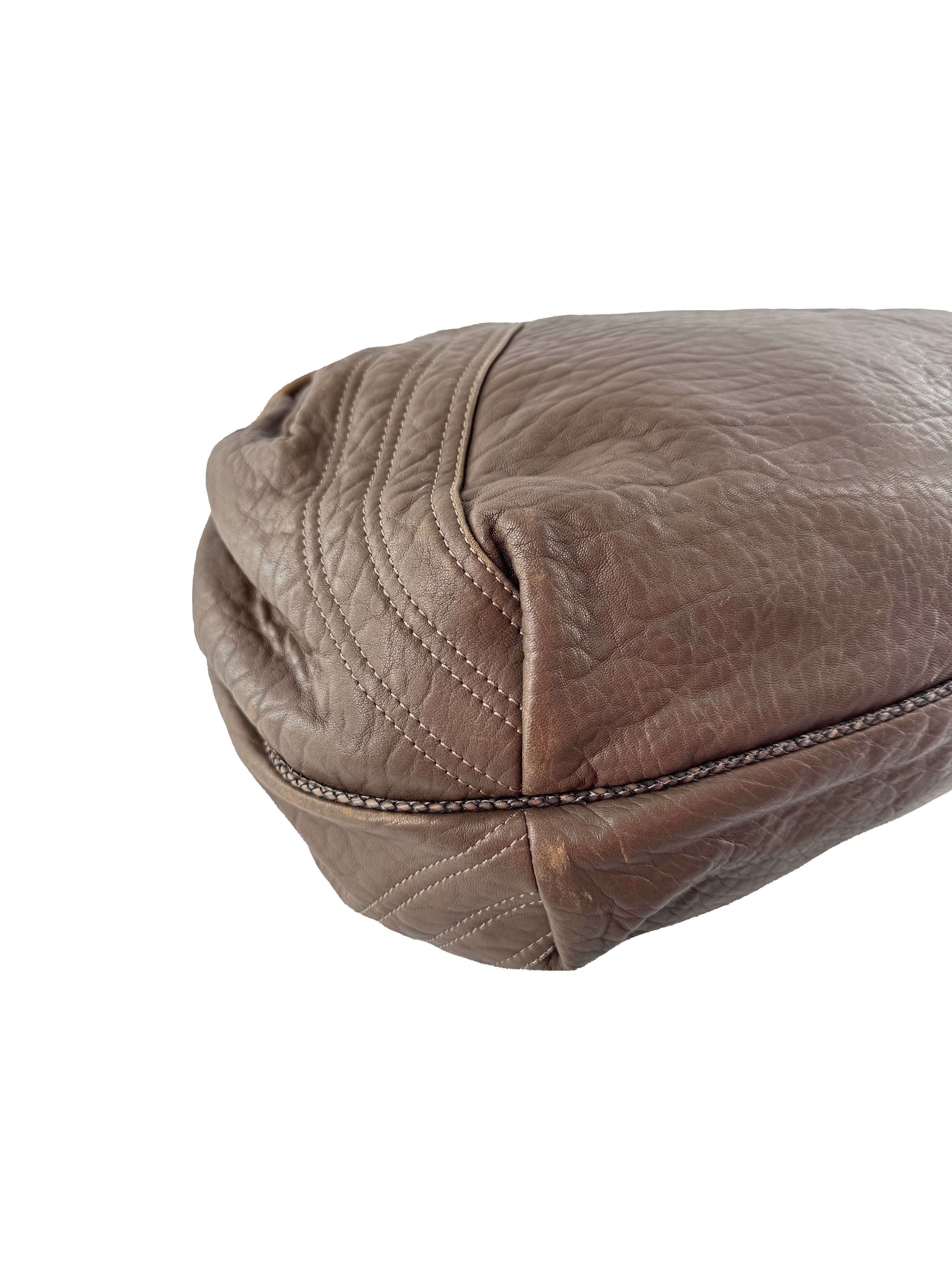 Fendi nappa leather Spy taupe 2415-8BR511-RQ1-089