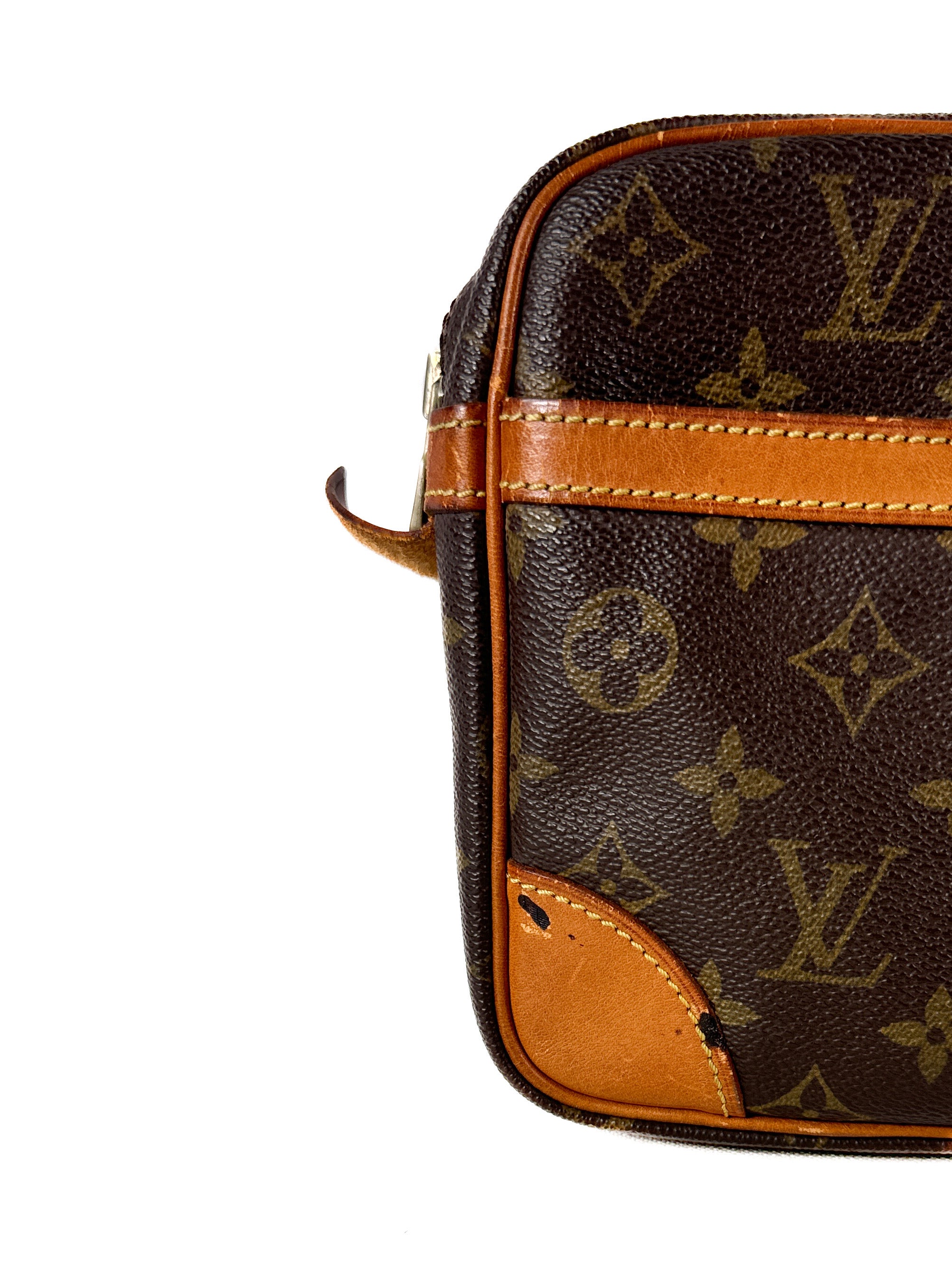 Louis Vuitton monogram vintage compiegne 28 clutch *pre 80s, pre date code*