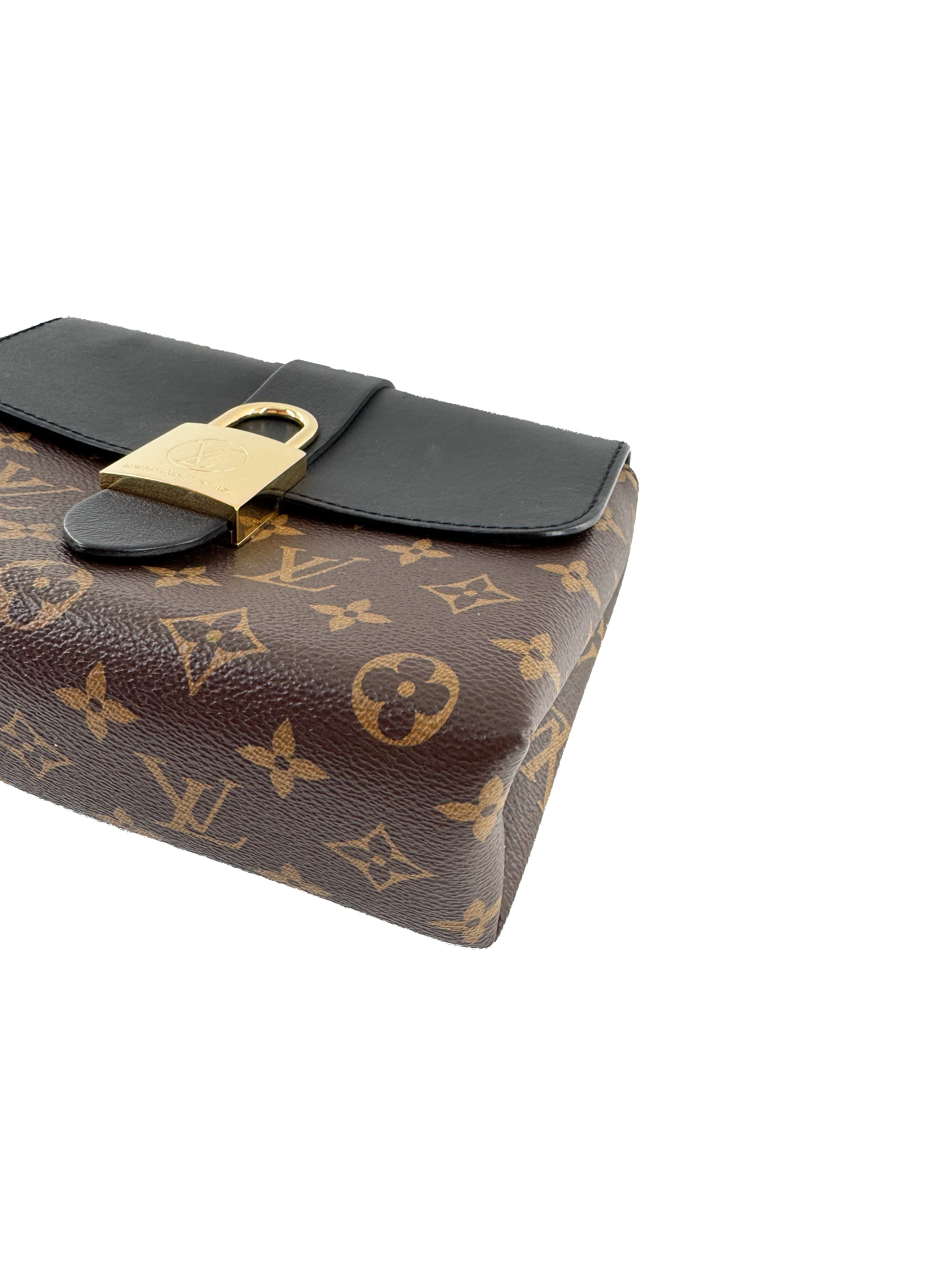 Louis Vuitton monogram locky BB black AA3109