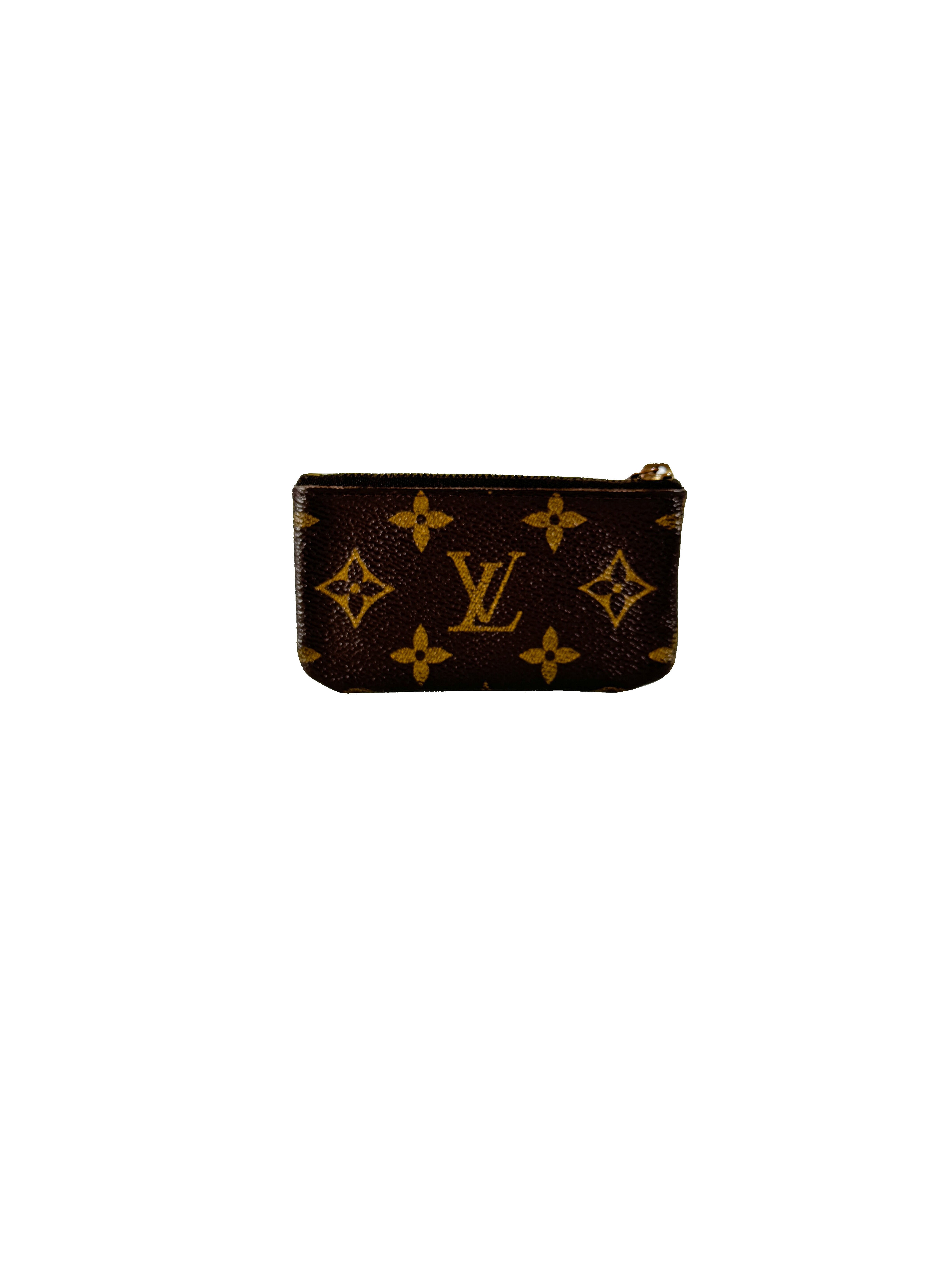 Louis Vuitton monogram vintage key cles pouch