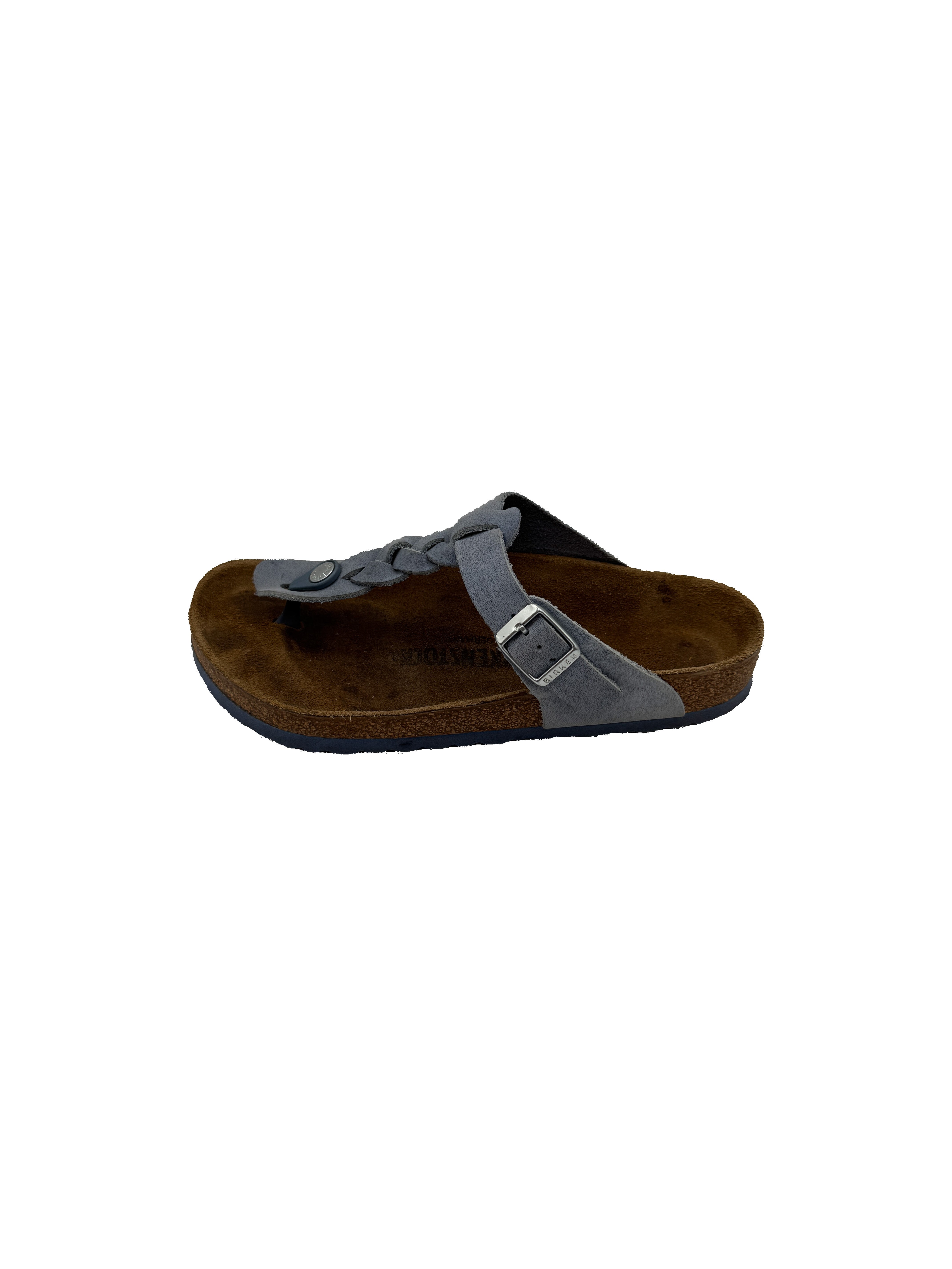 Birkenstock blue braided sandals size 7