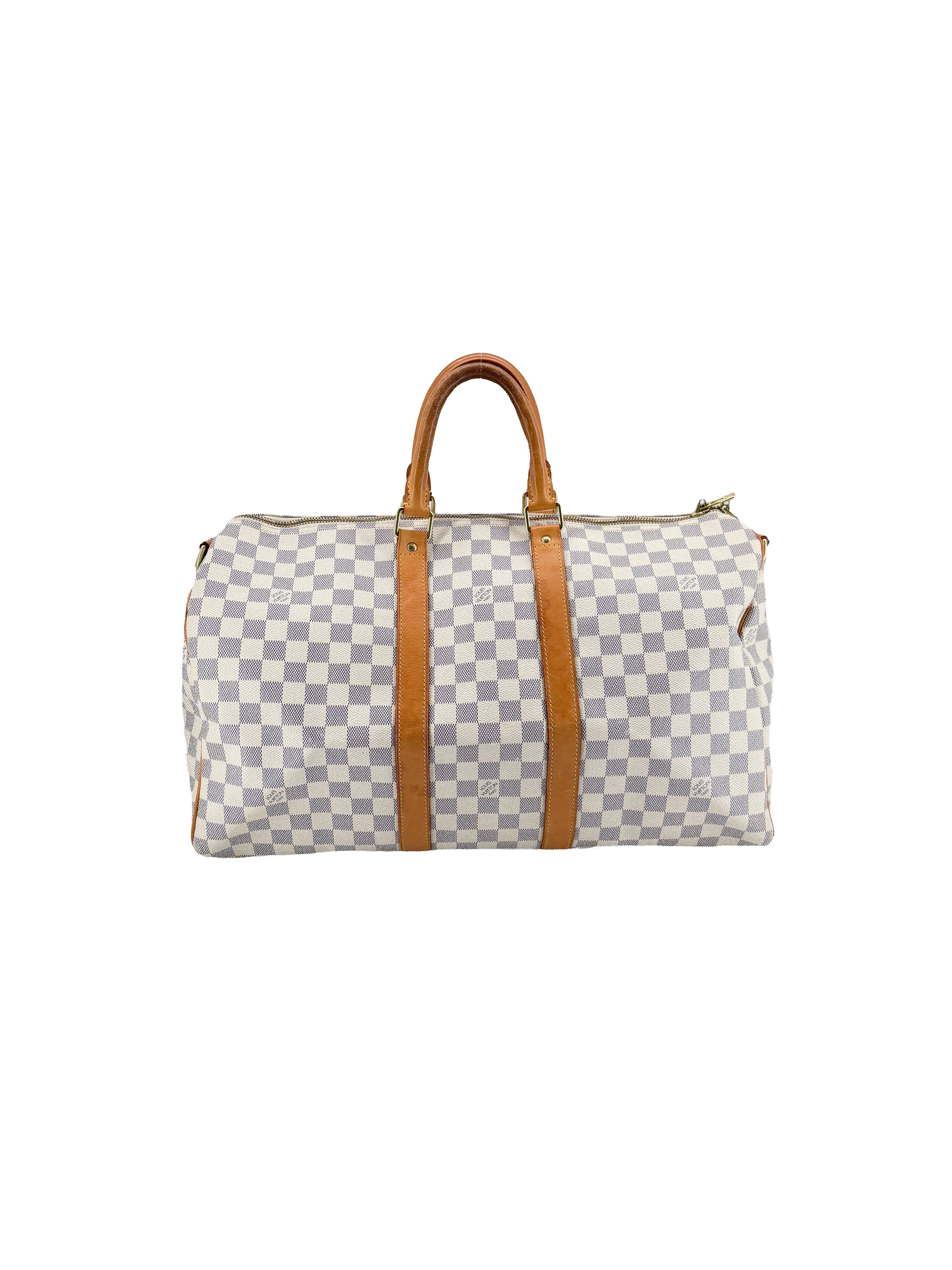 Louis Vuitton damier azur Keepall 45 bandouliere MB4191