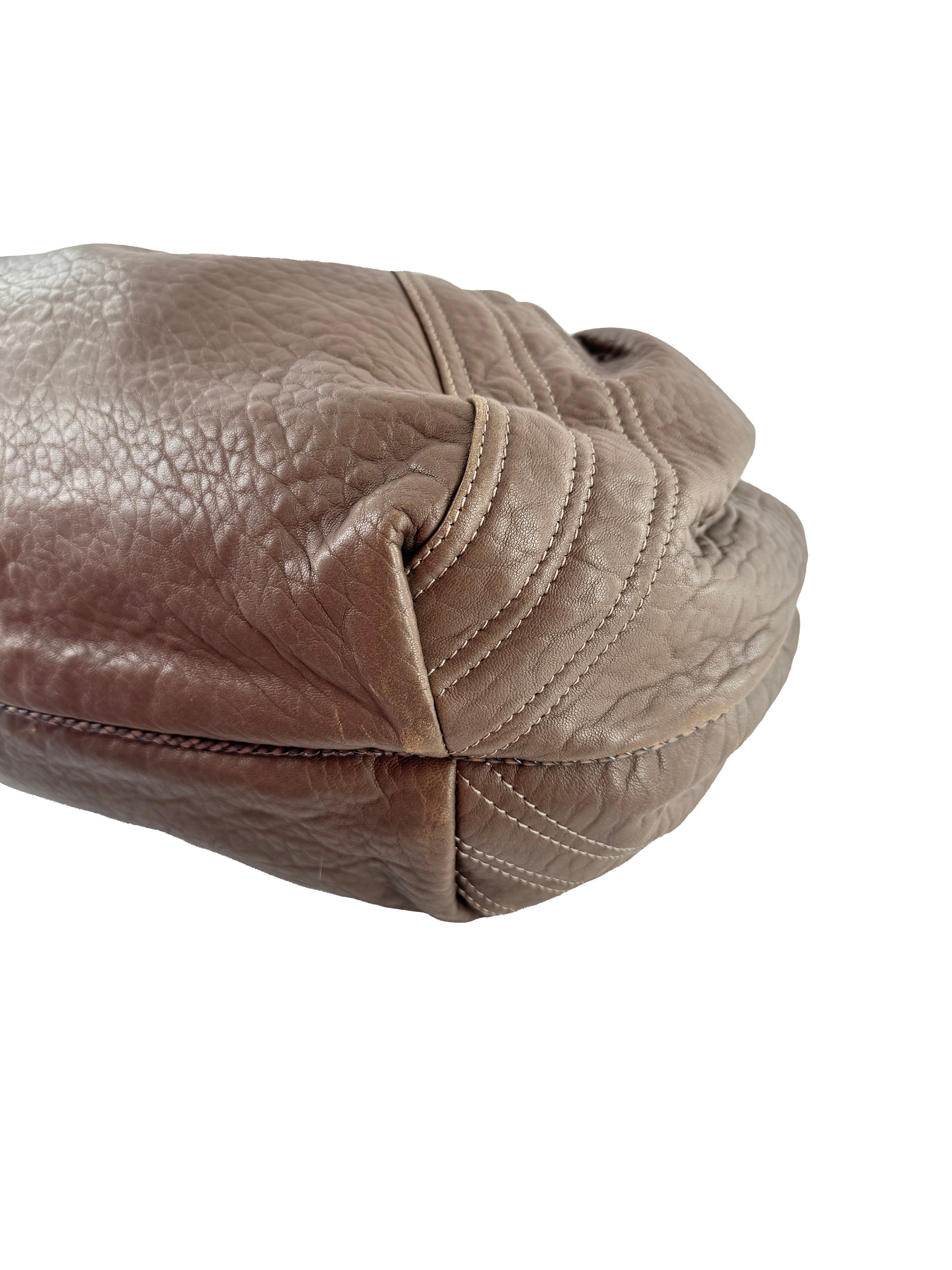 Fendi nappa leather Spy taupe 2415-8BR511-RQ1-089