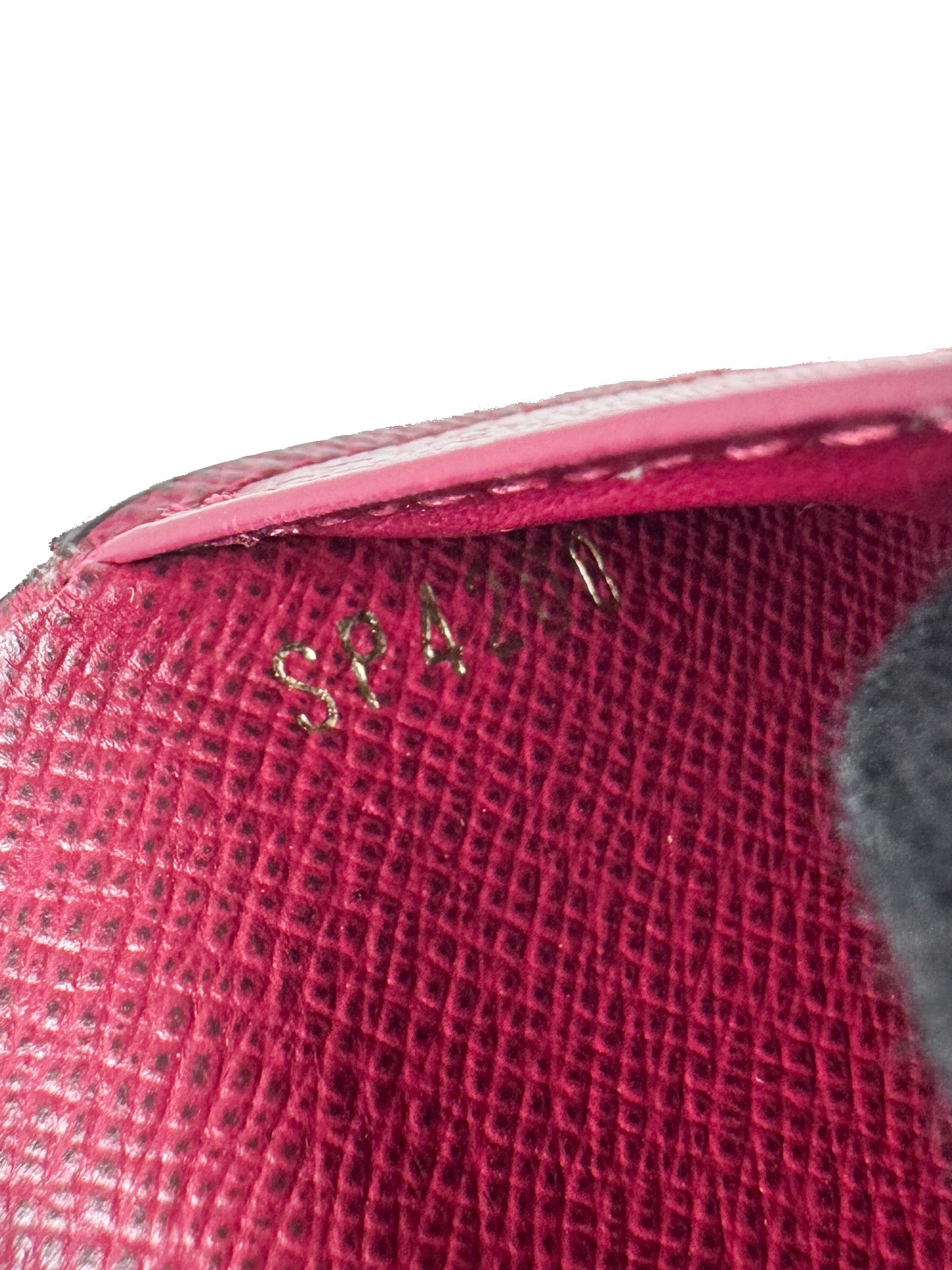 Louis Vuitton Monogram Fuchsia Portefeuille Juliet Wallet SP4200