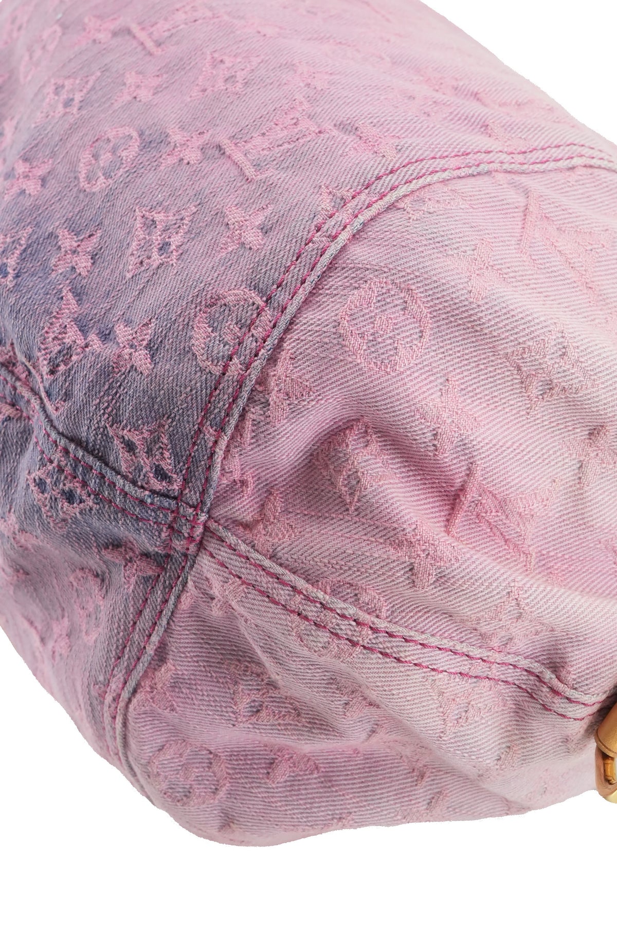 Louis Vuitton Sunshine pink denim monogram FL0130