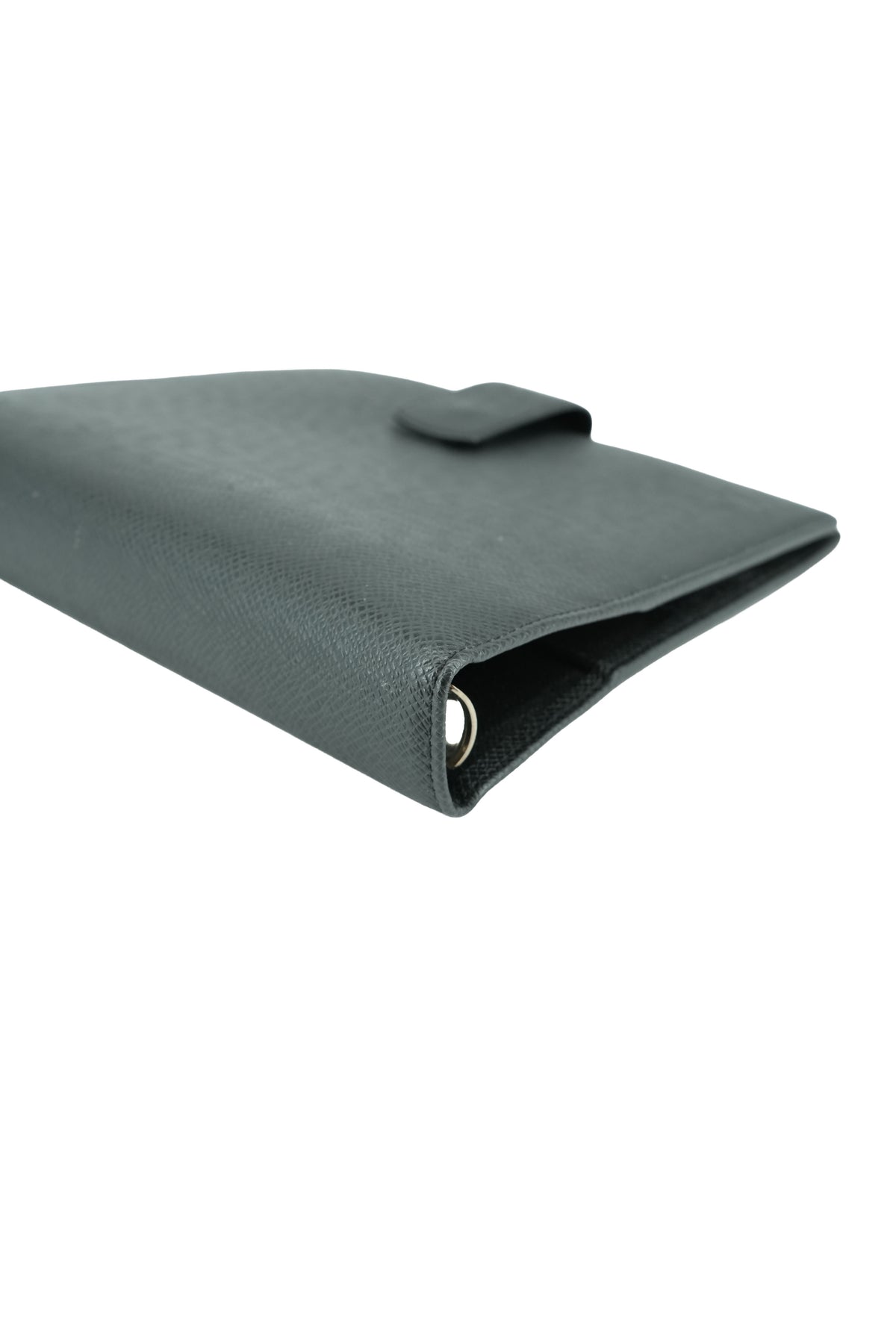 Louis Vuitton black Taiga leather agenda GM