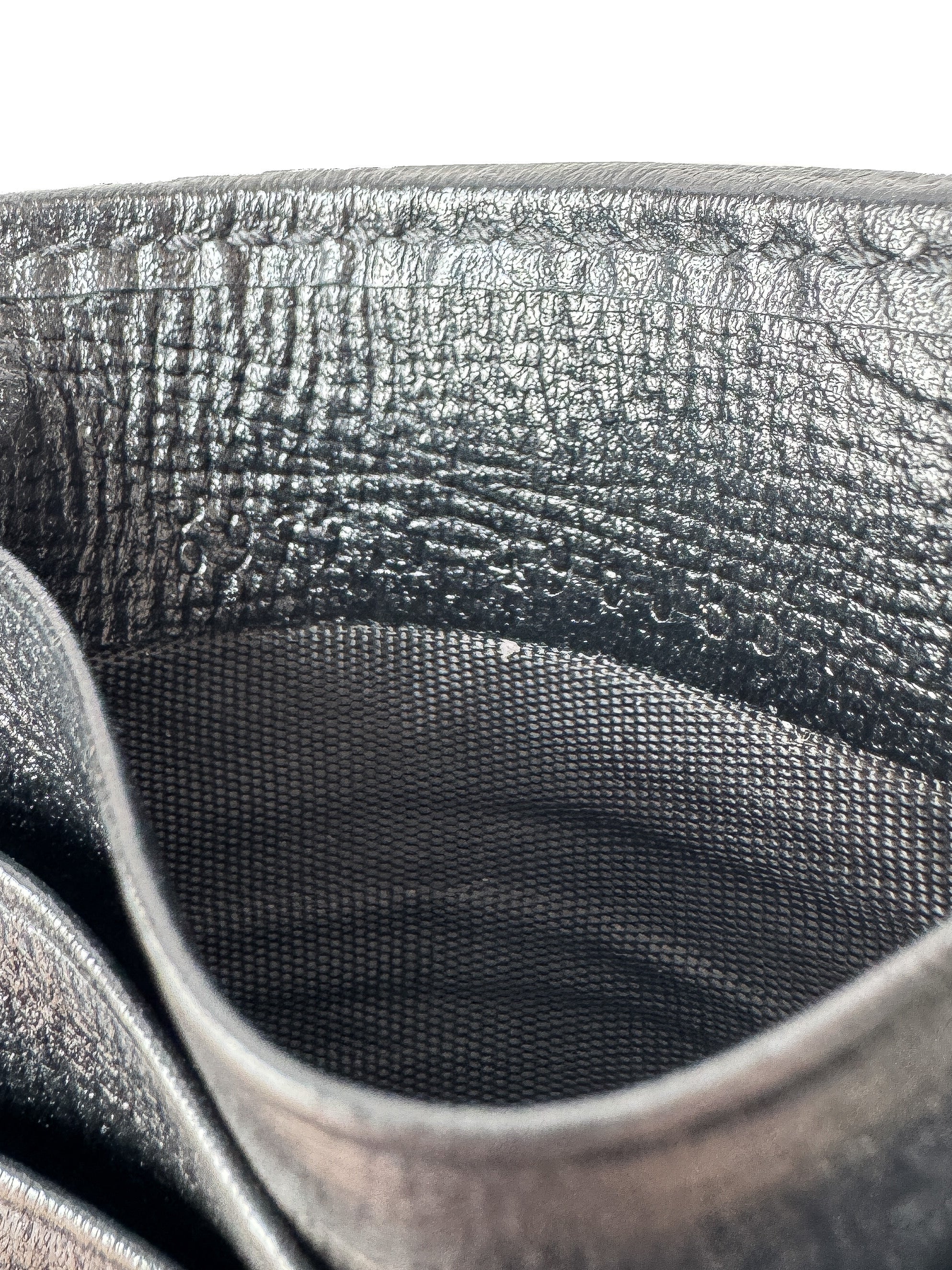 Gucci GG Supreme Monogram Azalea Calfskin Retro Interlocking G Coin Case Card Holder Black 697717.496085