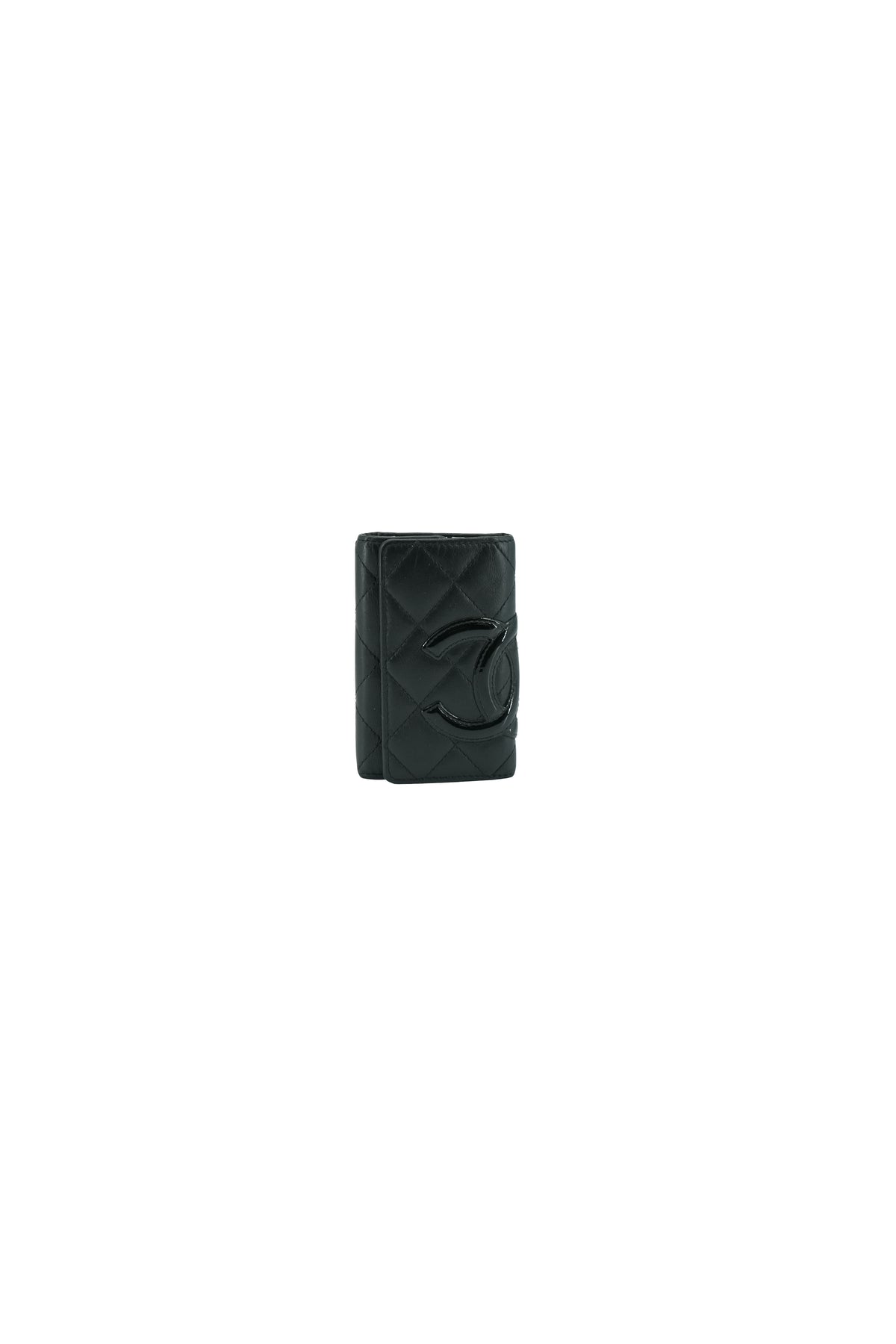 Chanel black Cambon key holder 16459524