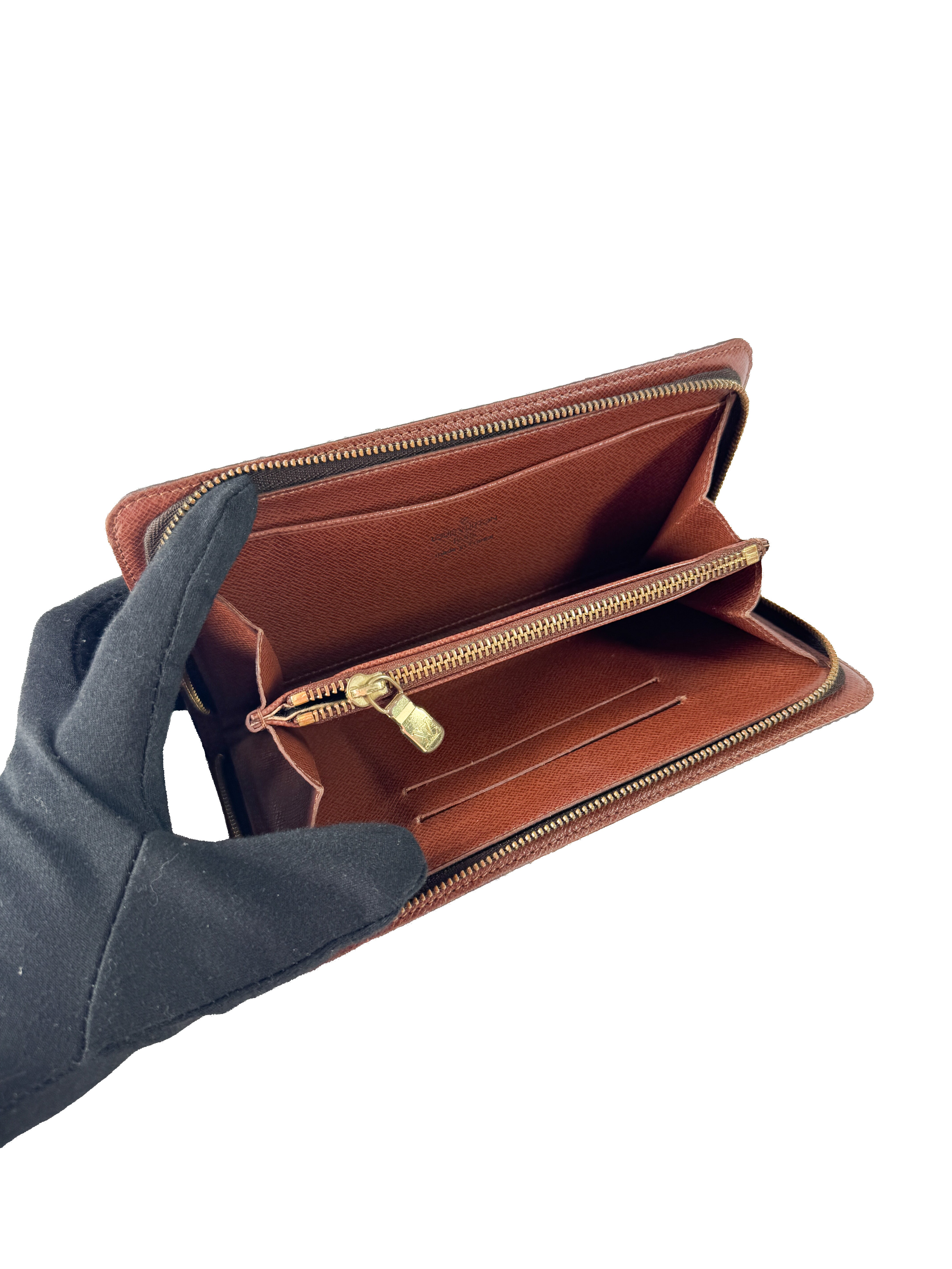 Louis Vuitton monogram Porte Monnaie Zip wallet TH0030