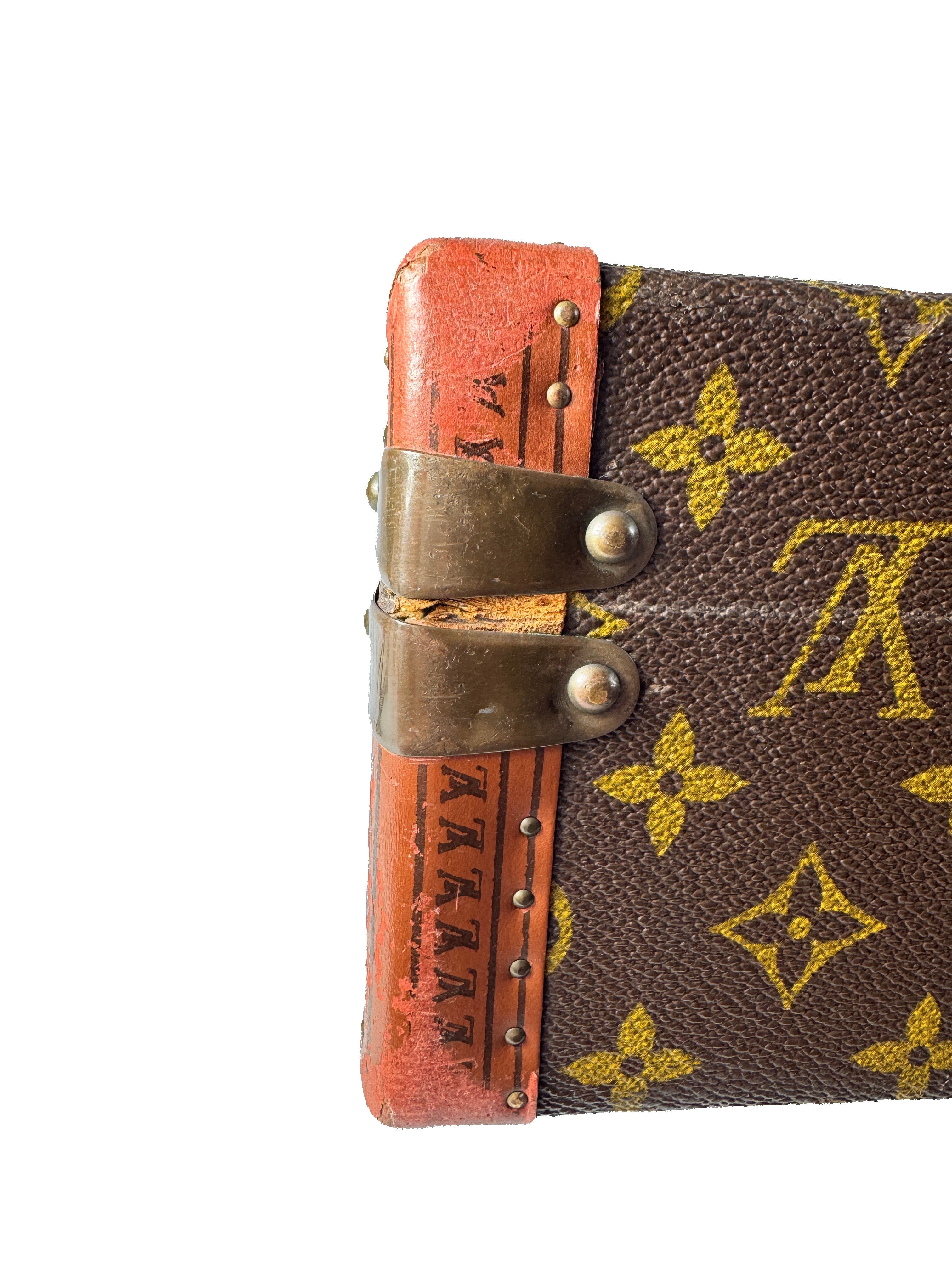 Louis Vuitton monogram 60s-80s vintage Cotteville 45 trunk 903220