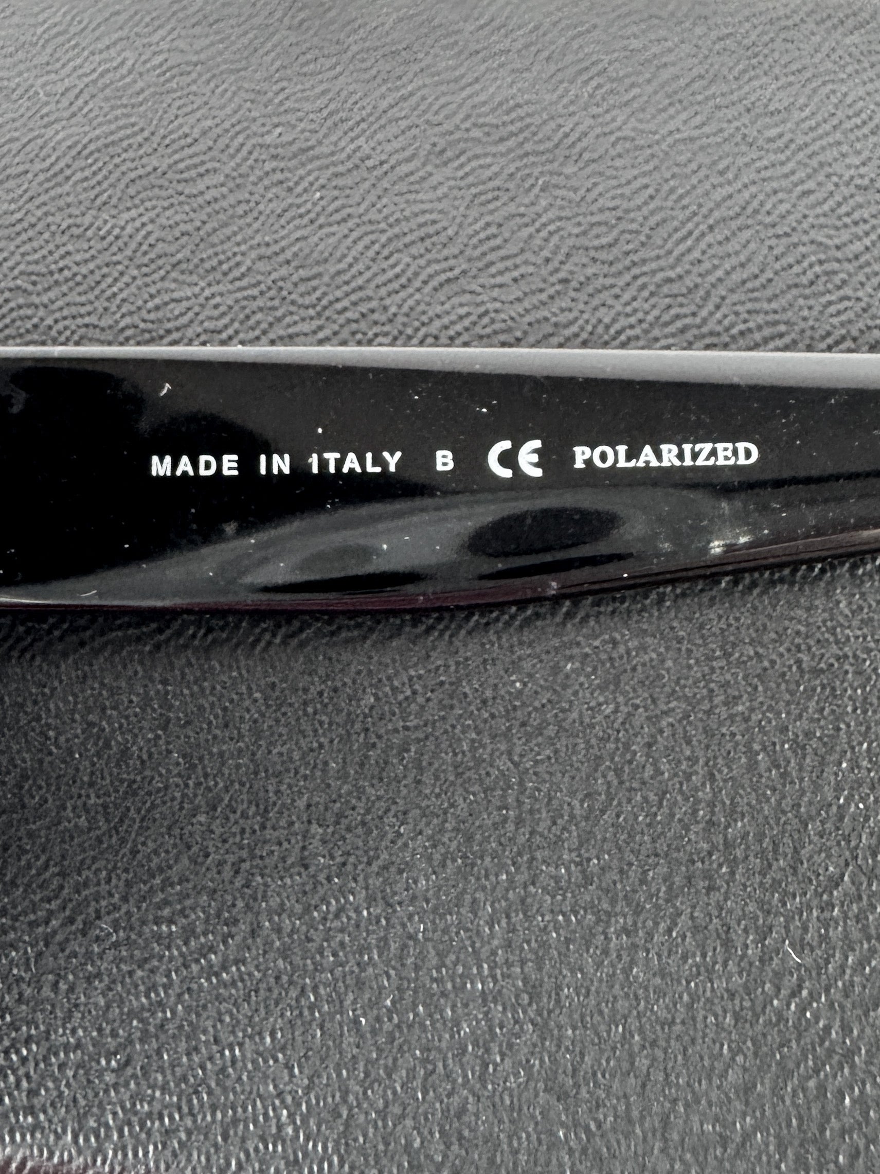 Chanel black polarized sunglasses 5183